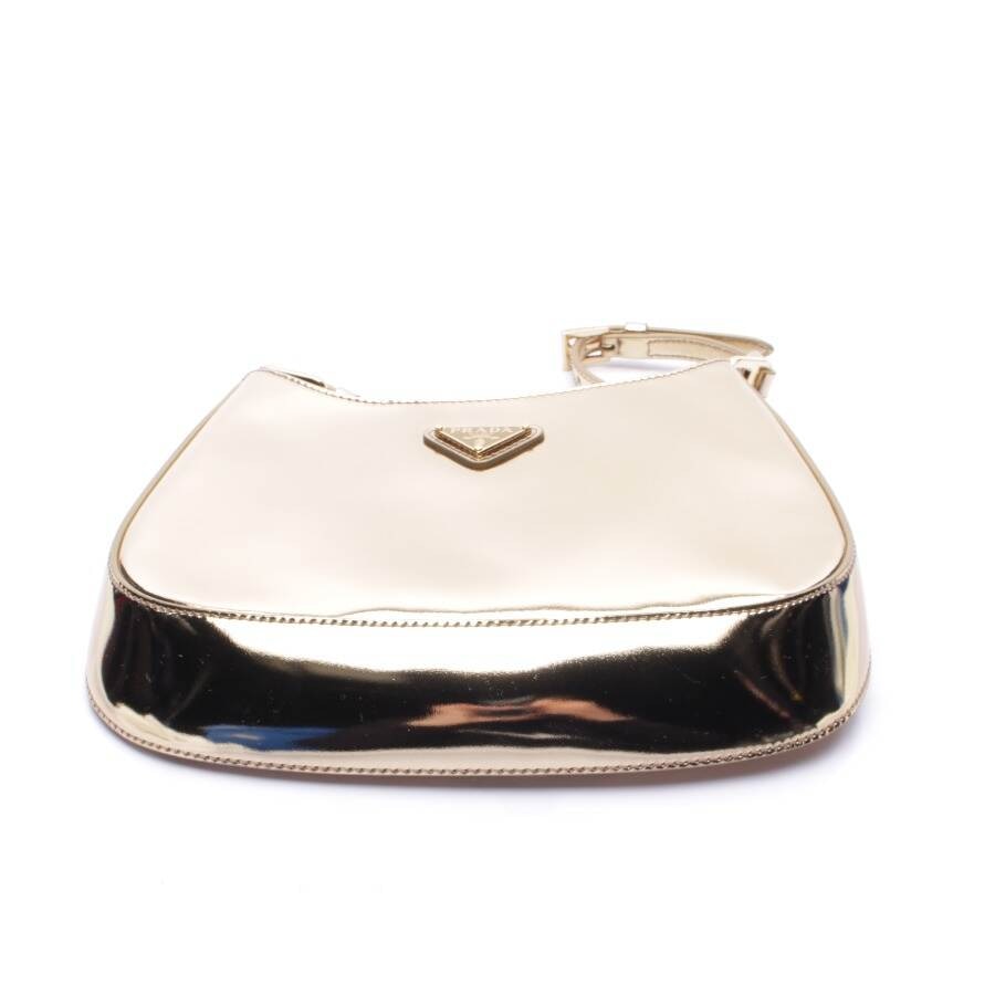 Image 3 of Cleo Shoulder Bag Gold in color Metallic | Vite EnVogue