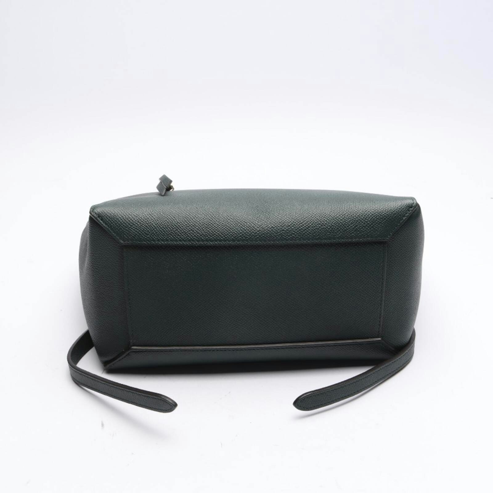 Image 3 of Belt Nano Handbag Dark Green in color Green | Vite EnVogue