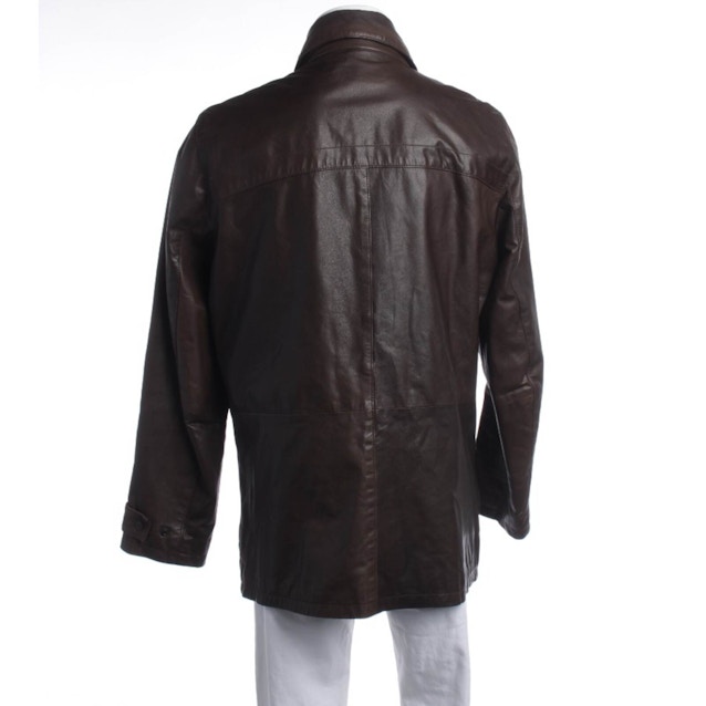 Leather Jacket L Brown | Vite EnVogue