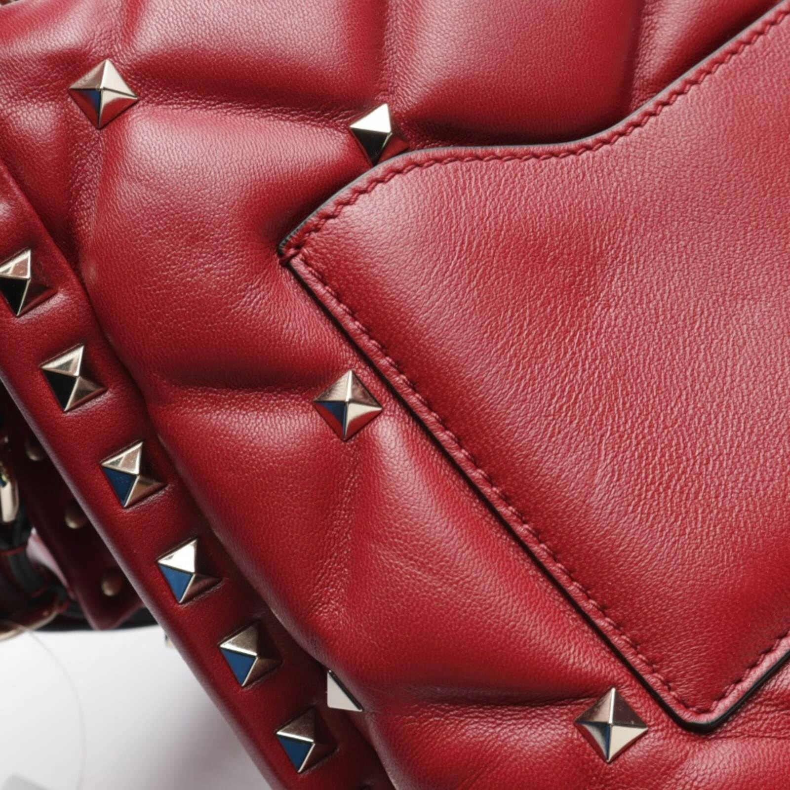 Image 8 of Candy Stud Shoulder Bag Red in color Red | Vite EnVogue