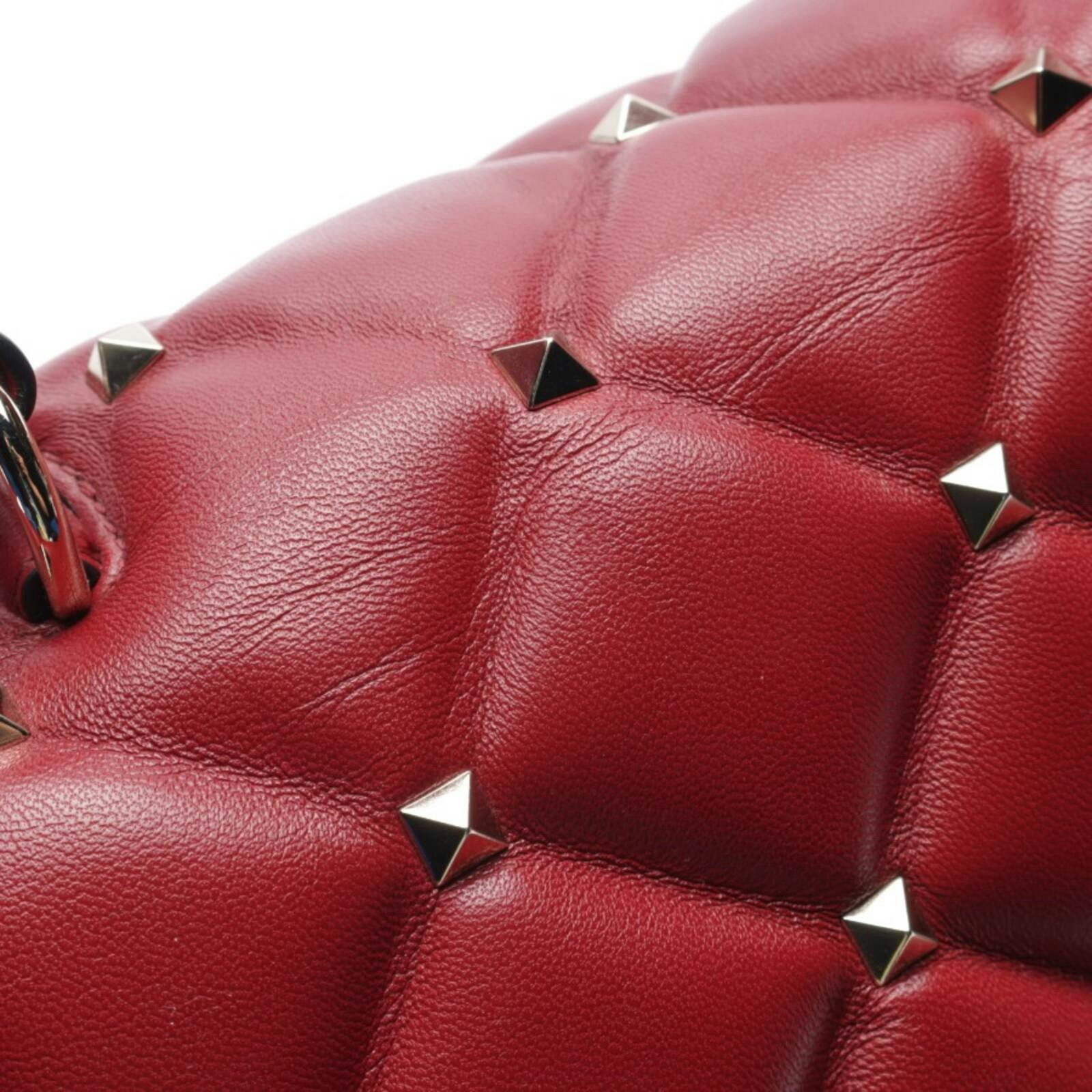 Image 9 of Candy Stud Shoulder Bag Red in color Red | Vite EnVogue