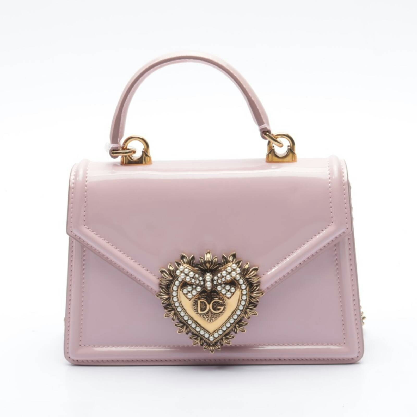 Image 1 of DG Amore Handbag Light Pink in color Pink | Vite EnVogue