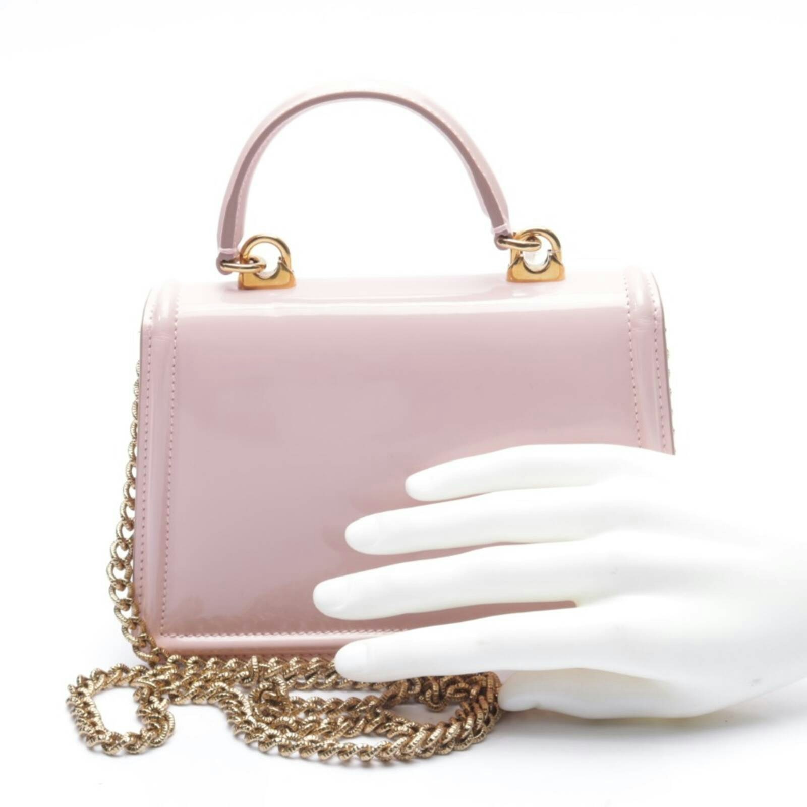 Image 2 of DG Amore Handbag Light Pink in color Pink | Vite EnVogue