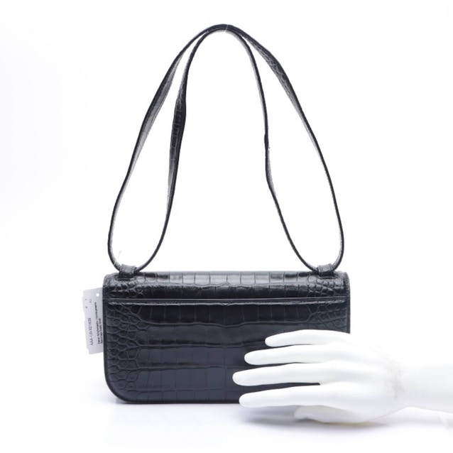 Gossip Small Shoulder Bag Black | Vite EnVogue