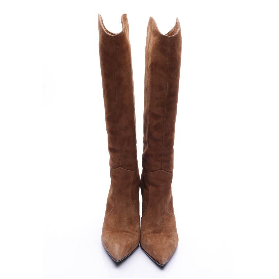 Image 2 of Boots EUR38 Brown in color Brown | Vite EnVogue