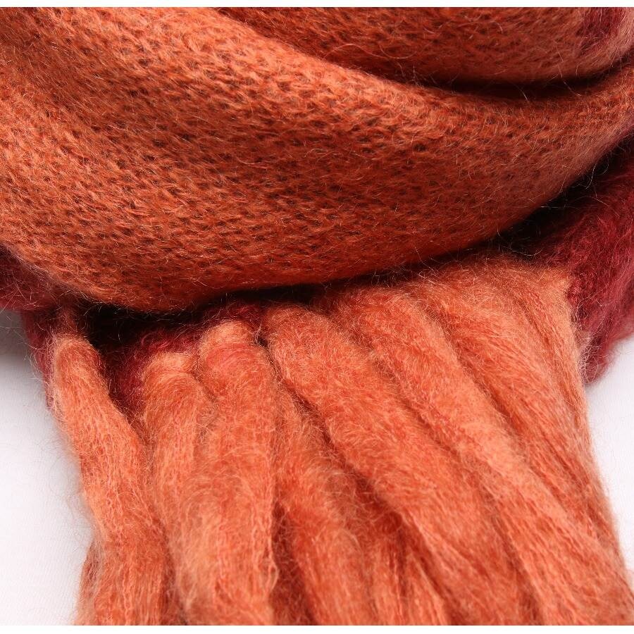 Image 2 of Shawl Dark Orange in color Orange | Vite EnVogue