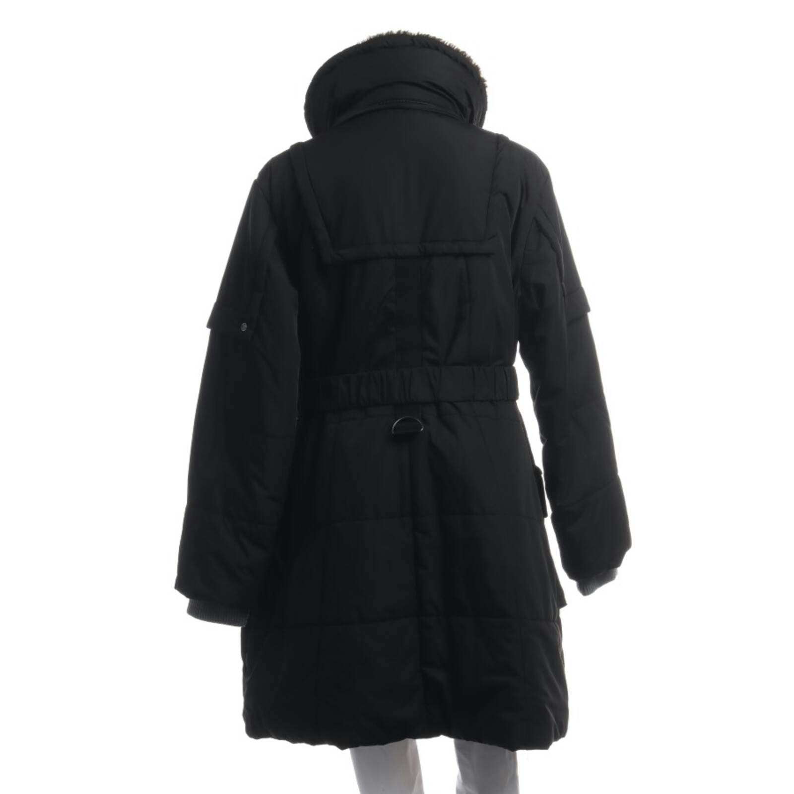 Image 2 of Winter Coat 48 Black in color Black | Vite EnVogue