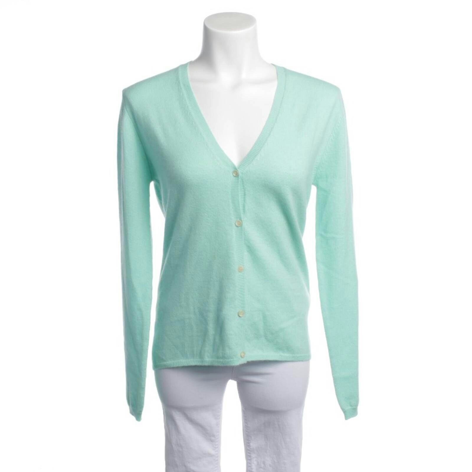 Image 1 of Cardigan M Turquoise in color Blue | Vite EnVogue