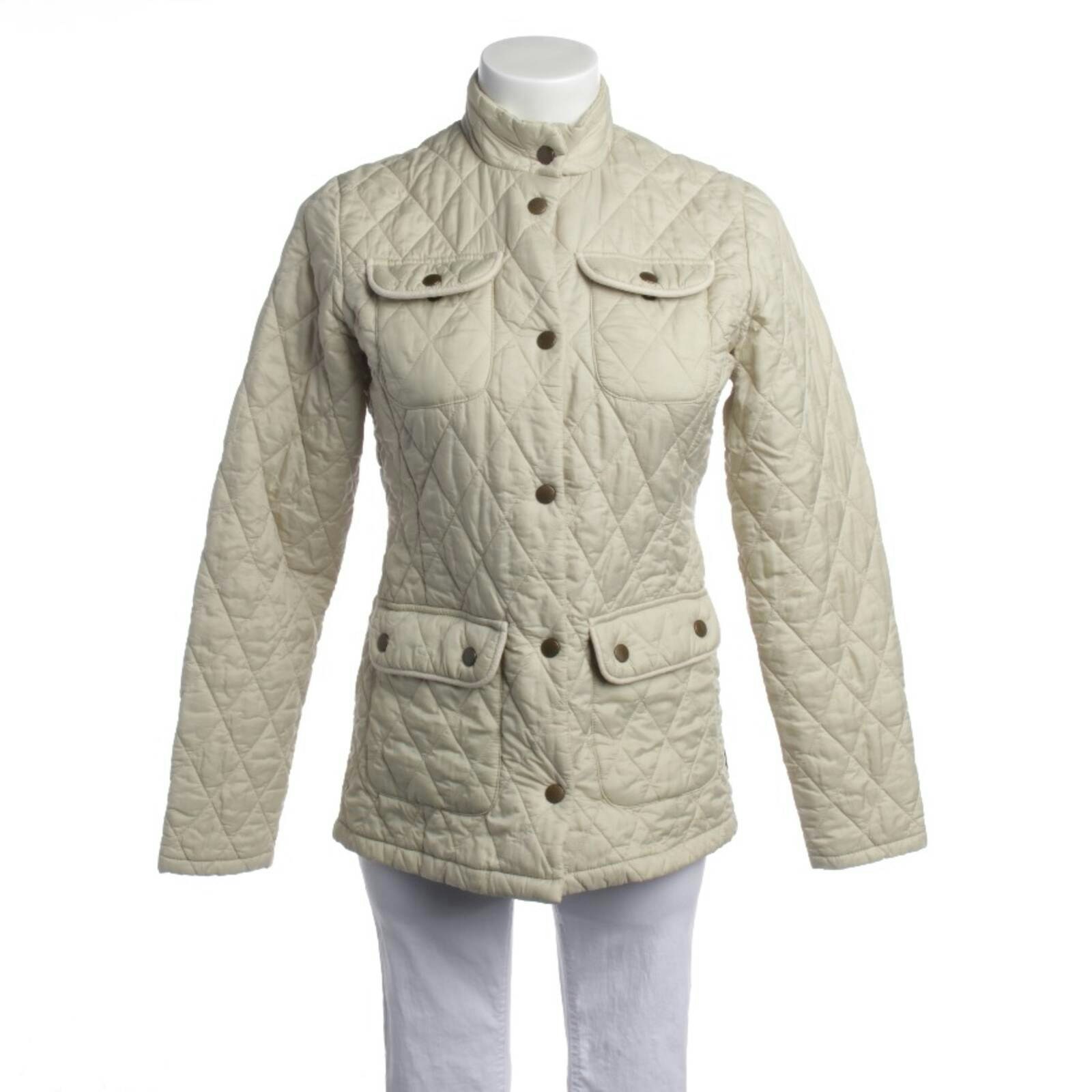 Image 1 of Mid-Season Jacket 34 Cream in color White | Vite EnVogue