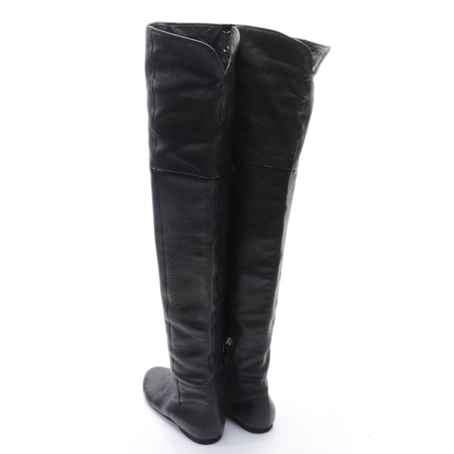 Over-The-Knee Boots EUR38 Black | Vite EnVogue