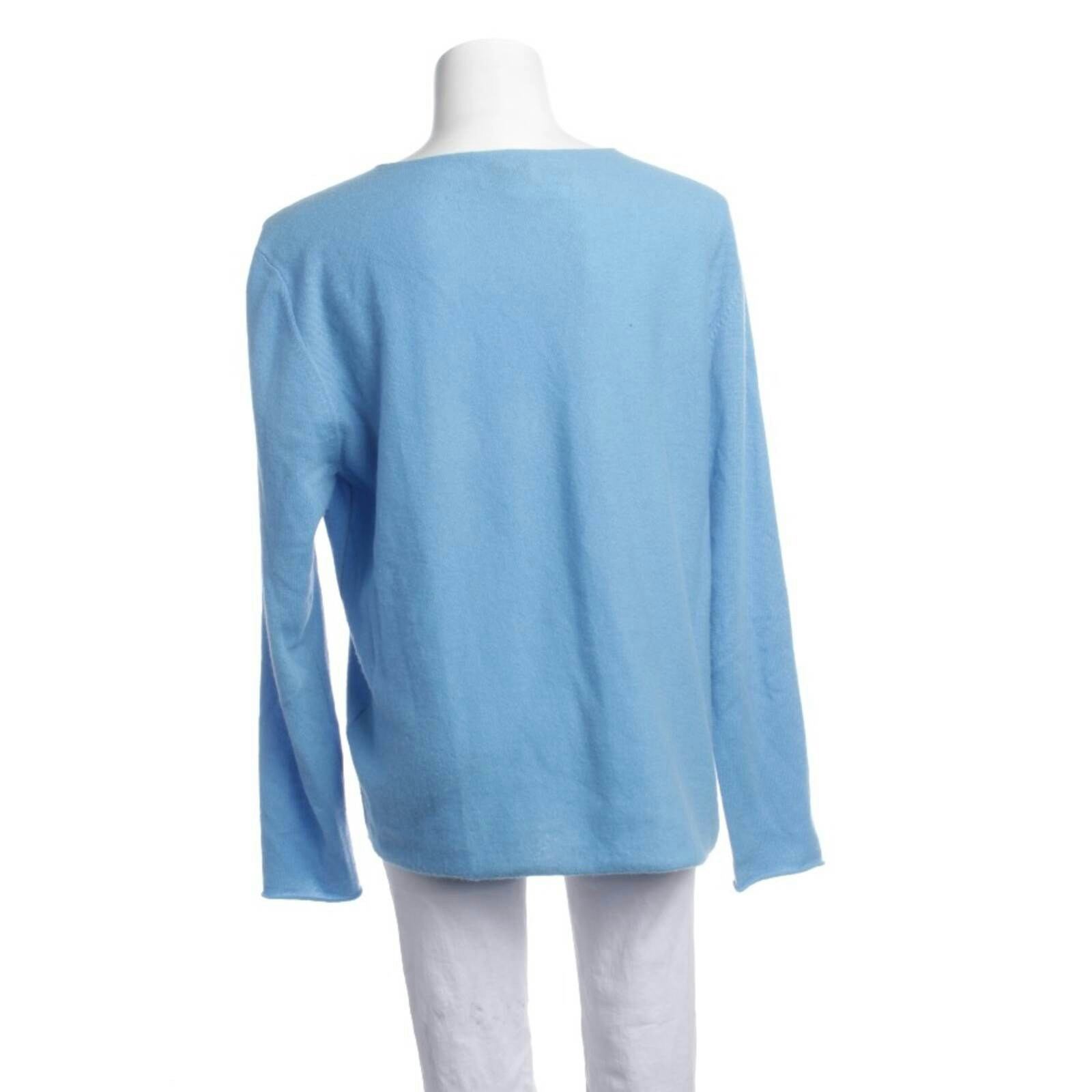 Image 2 of Cashmere Jumper XL Light Blue in color Blue | Vite EnVogue