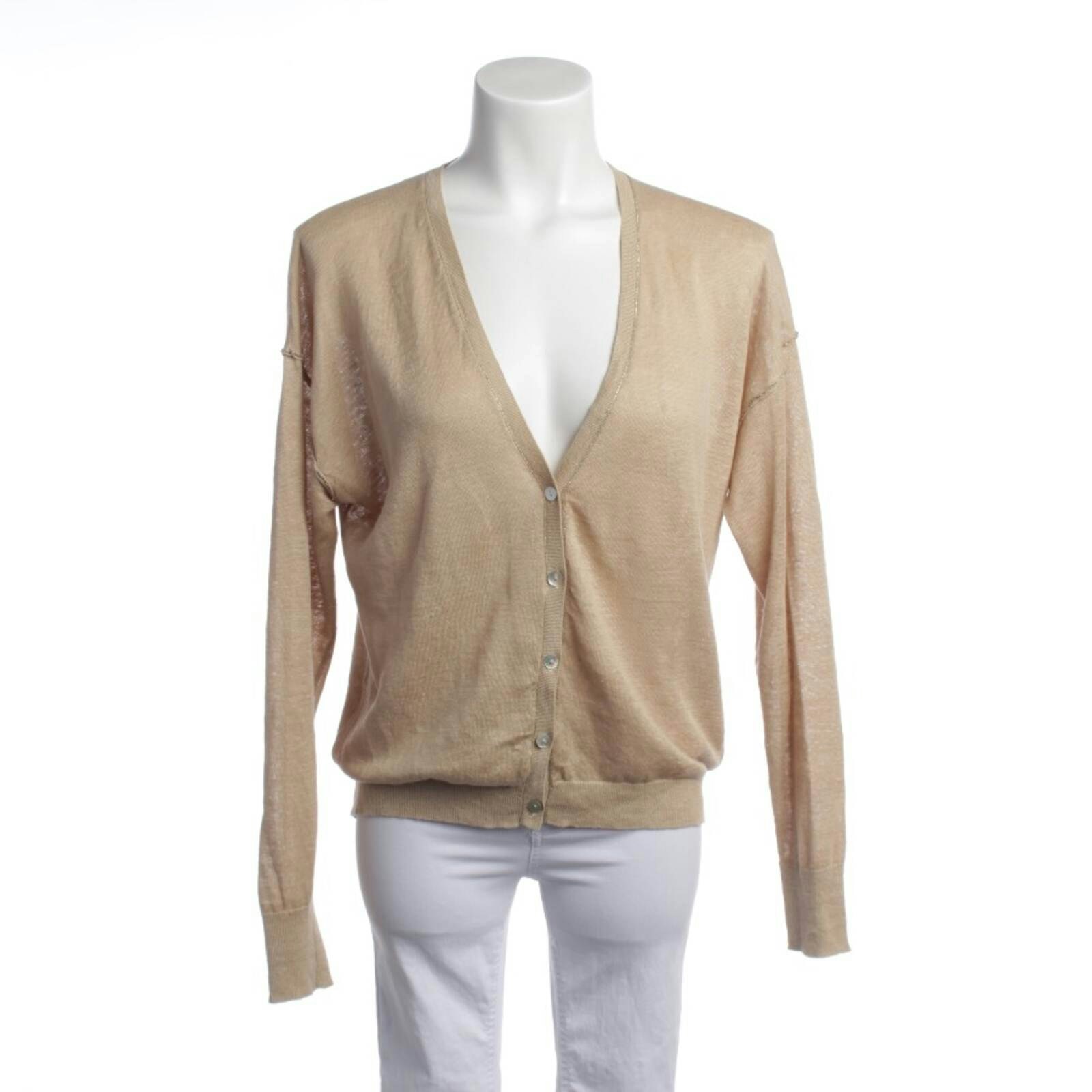 Image 1 of Cardigan S Light Brown in color Brown | Vite EnVogue