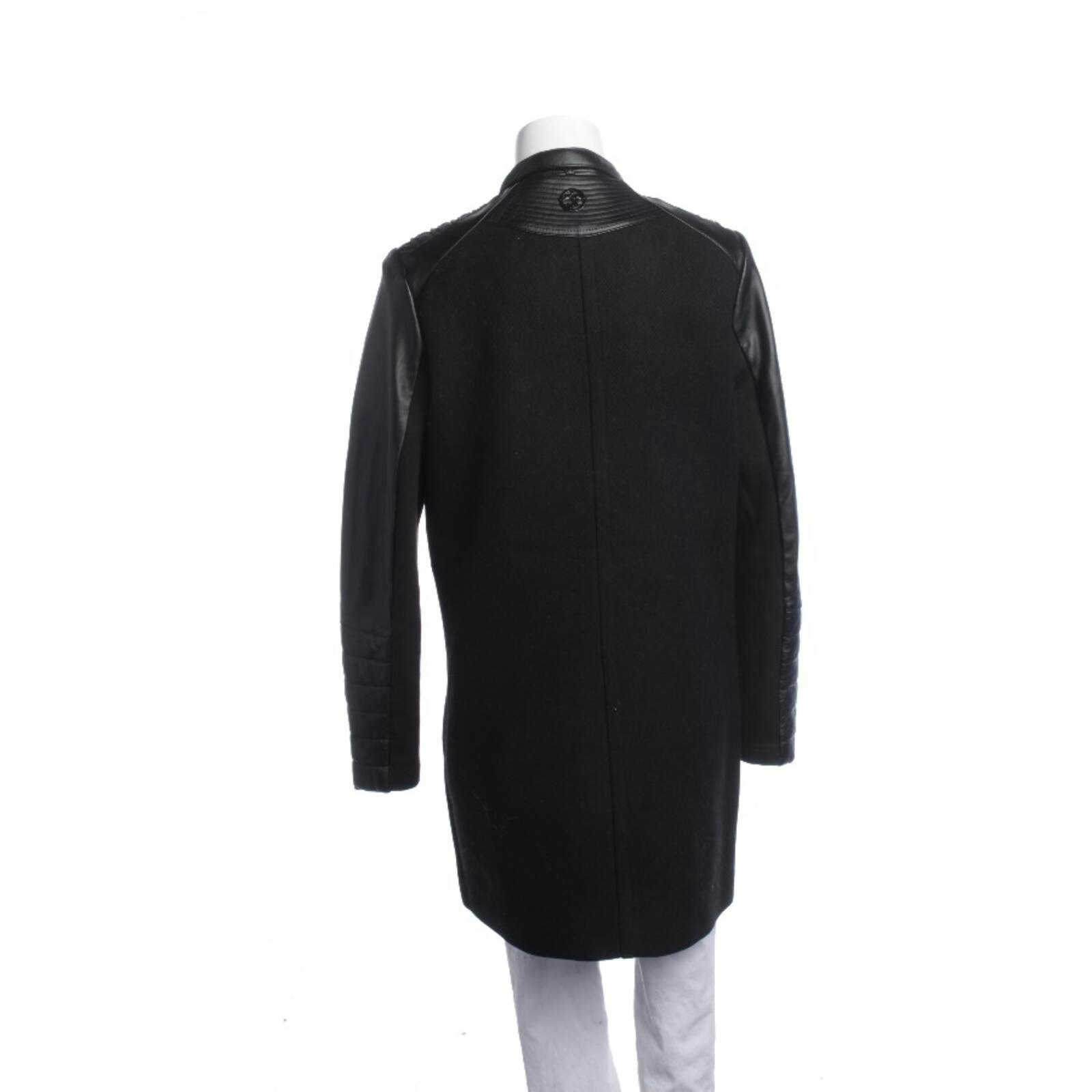 Image 2 of Mid-Season Coat L Black in color Black | Vite EnVogue