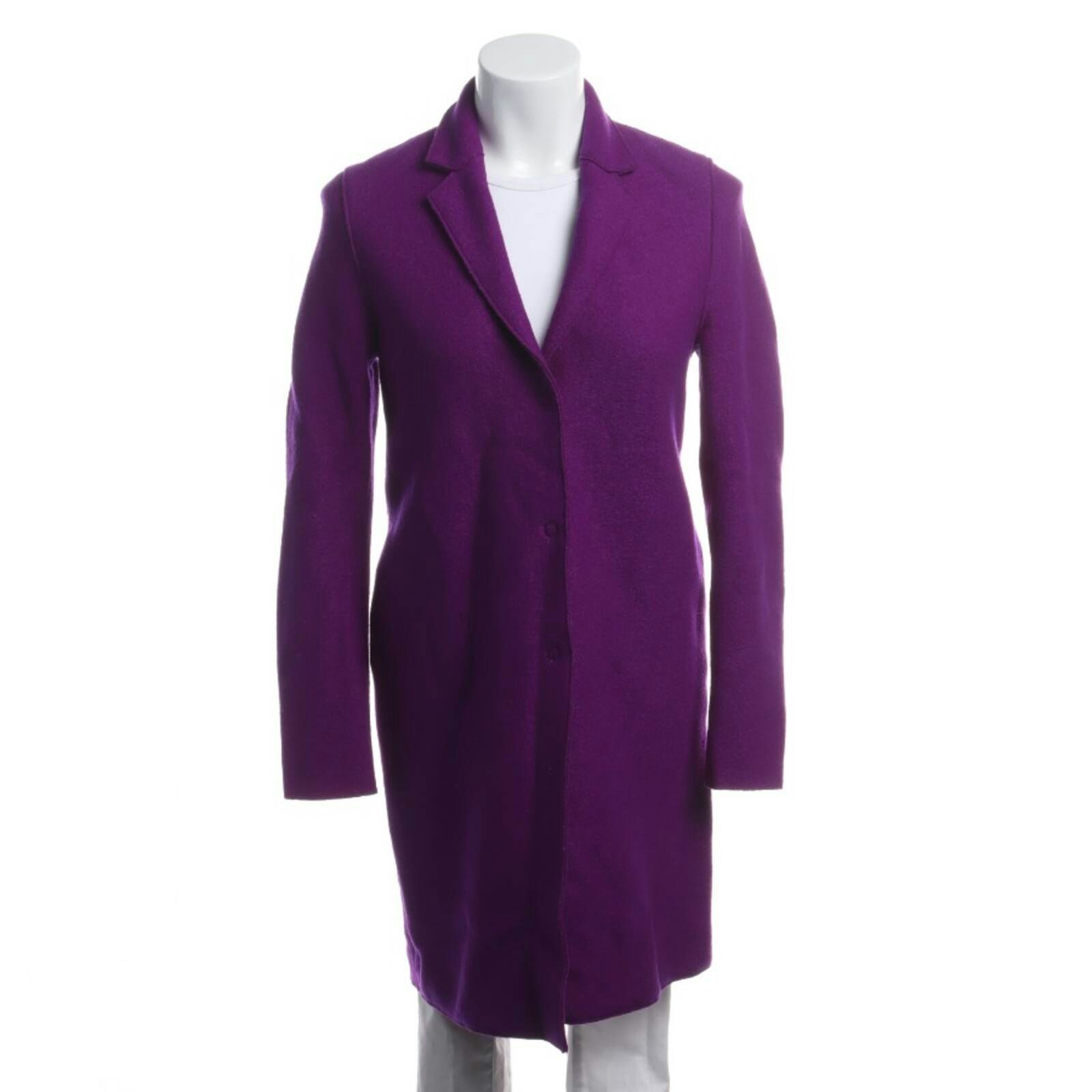 Image 1 of Mid-Season Coat 34 Purple in color Purple | Vite EnVogue