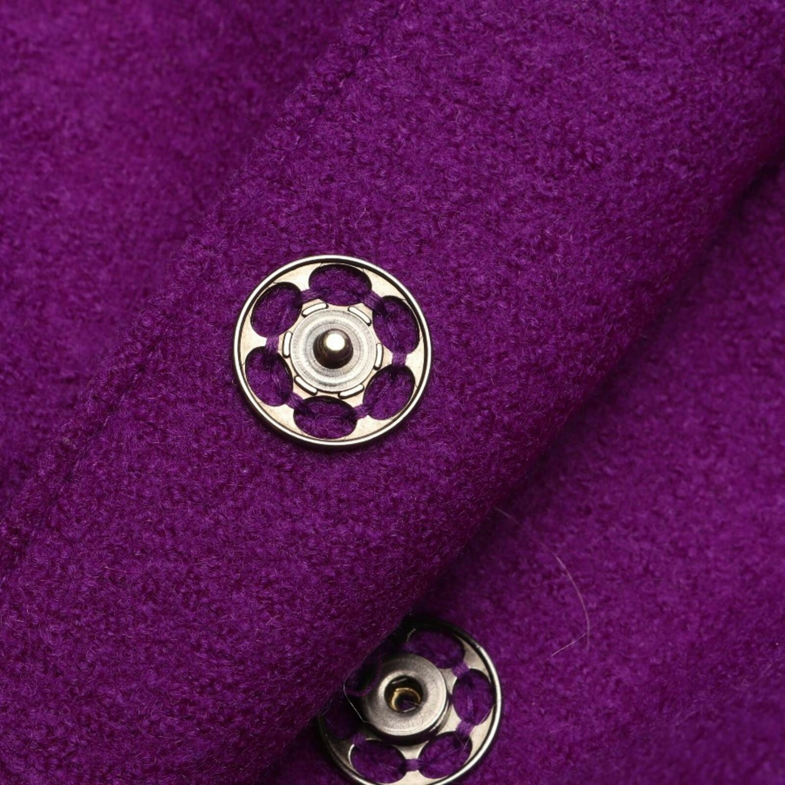 Image 4 of Mid-Season Coat 34 Purple in color Purple | Vite EnVogue