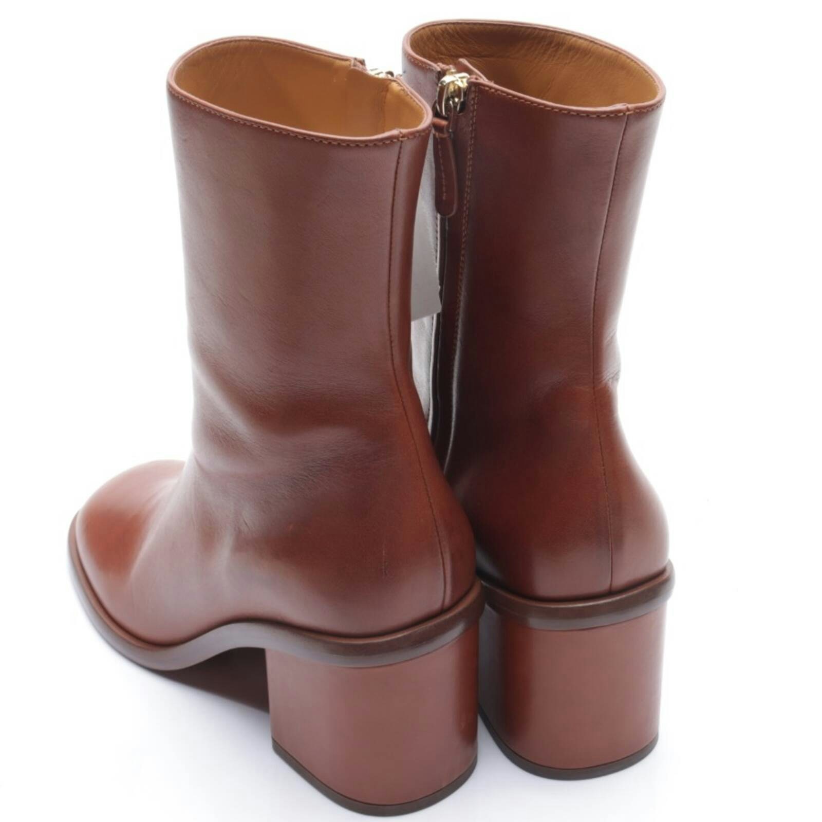 Image 2 of Ankle Boots EUR38 Brown in color Brown | Vite EnVogue