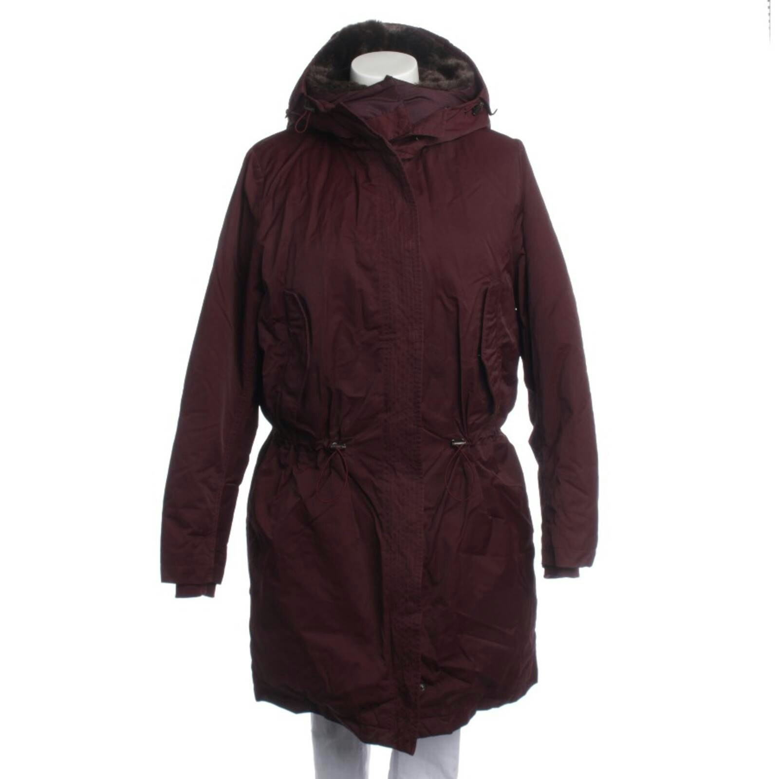 Image 1 of Winter Coat 38 Bordeaux in color Red | Vite EnVogue