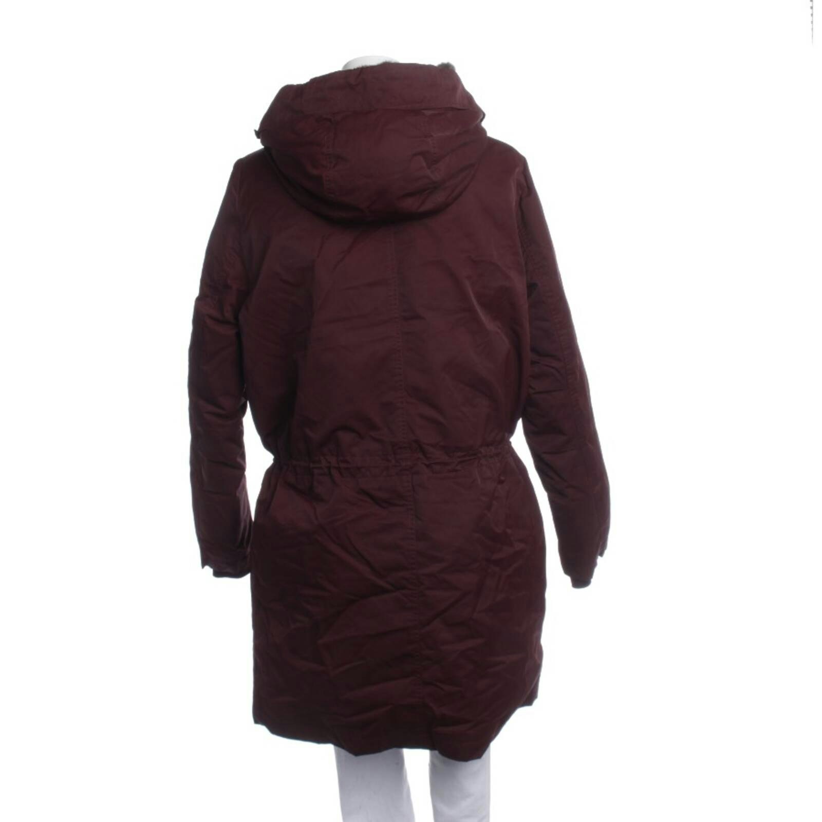 Image 2 of Winter Coat 38 Bordeaux in color Red | Vite EnVogue