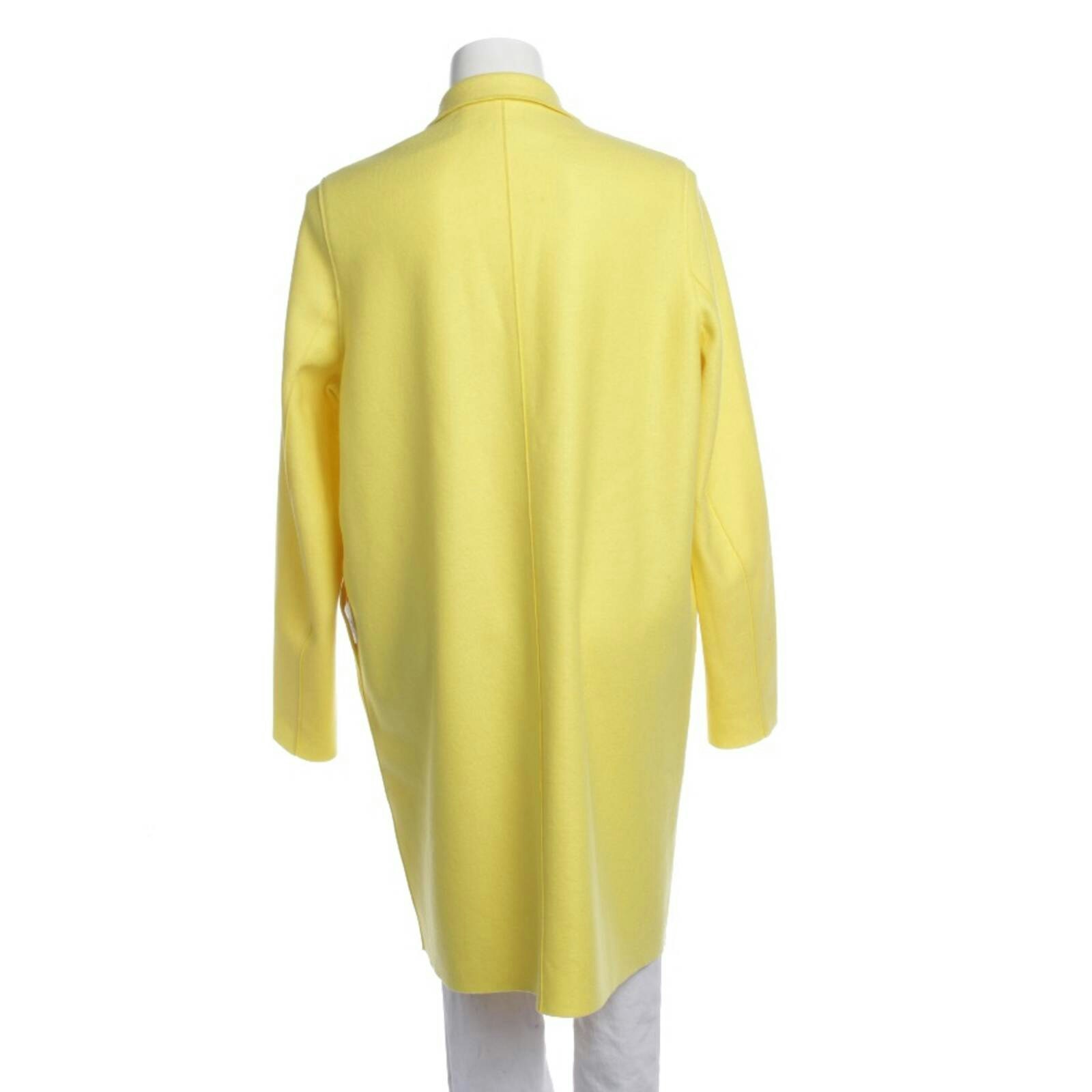 Image 2 of Mid-Season Coat 40 Yellow in color Yellow | Vite EnVogue