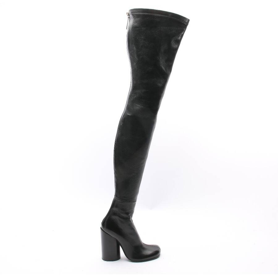 Bild 1 von Overkneestiefel EUR 37 Schwarz in Farbe Schwarz | Vite EnVogue