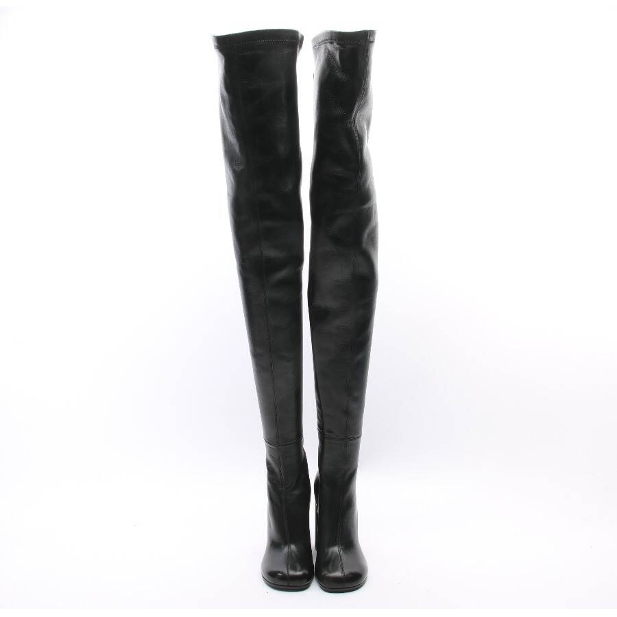 Image 2 of Overknee Boots EUR 37 Black in color Black | Vite EnVogue