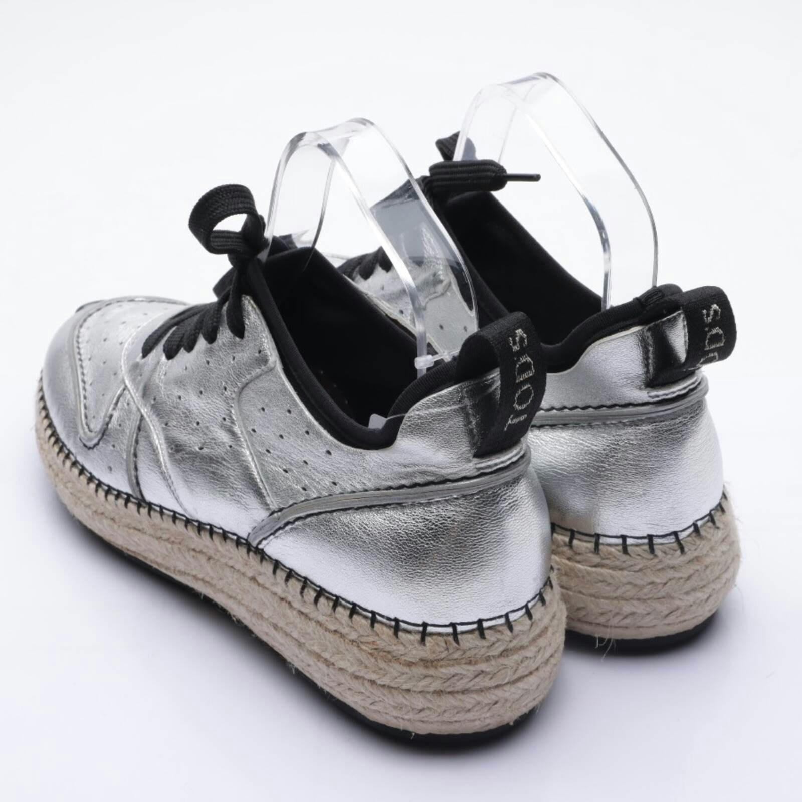 Image 2 of Sneakers EUR 39.5 Silver in color Metallic | Vite EnVogue