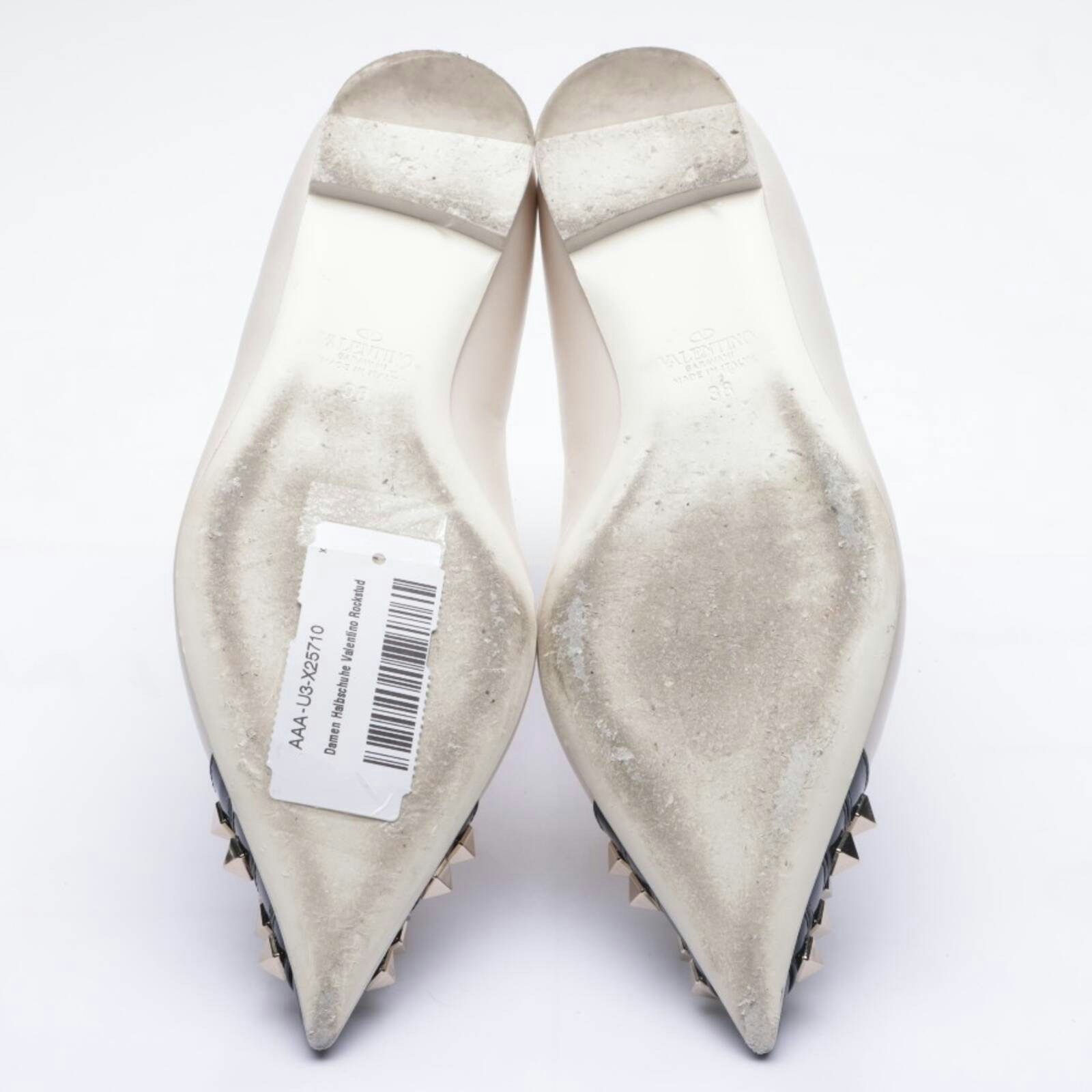 Image 3 of Rockstud Ballet Flats EUR38 Beige in color White | Vite EnVogue