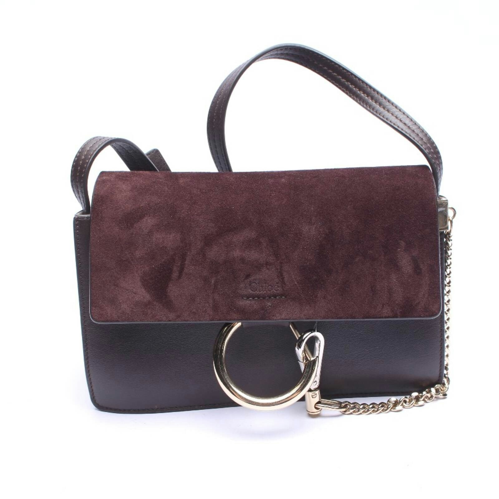 Image 1 of Faye small Cross Body Bag Brown in color Brown | Vite EnVogue