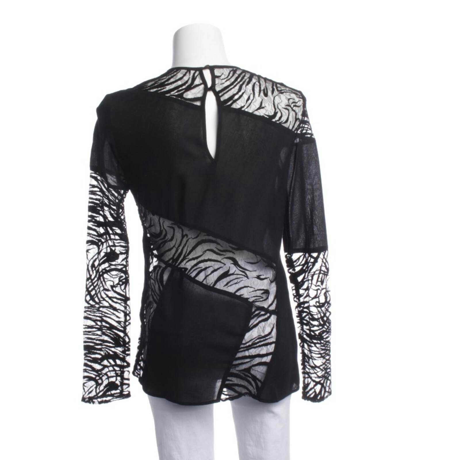 Image 2 of Long Sleeve Shirt S Black in color Black | Vite EnVogue