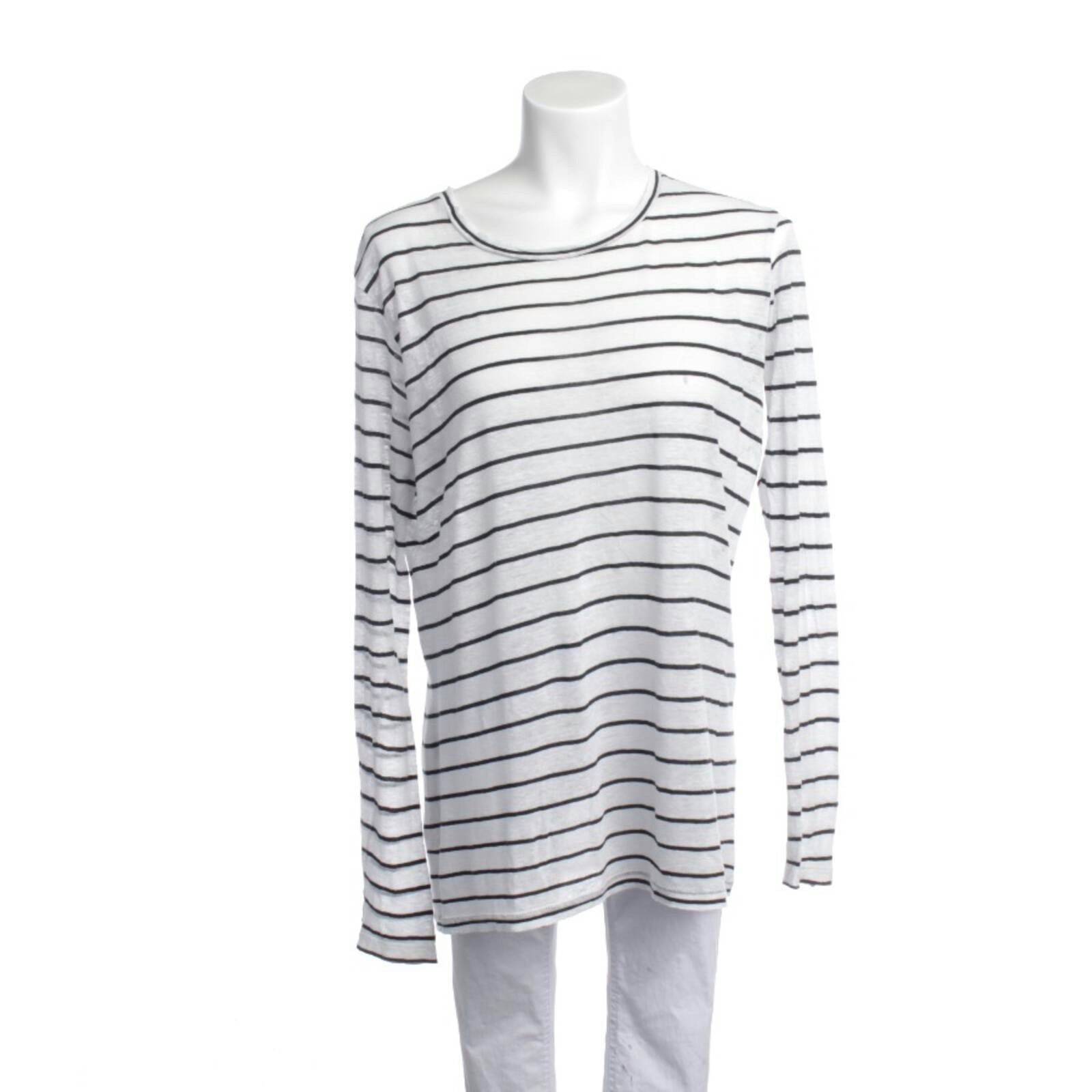 Image 1 of Long Sleeve Shirt L White in color White | Vite EnVogue