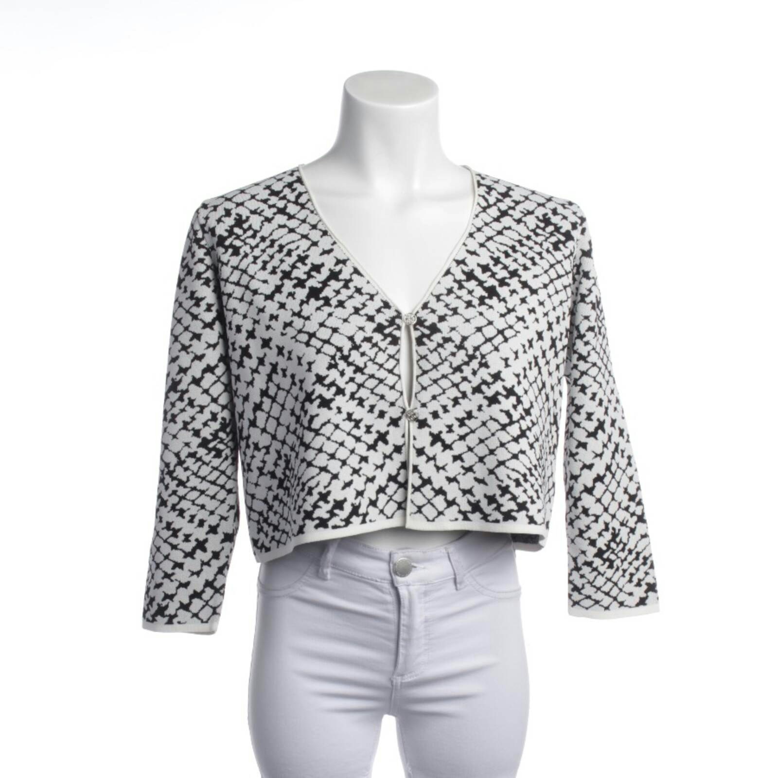 Image 1 of Cardigan 40 White in color White | Vite EnVogue