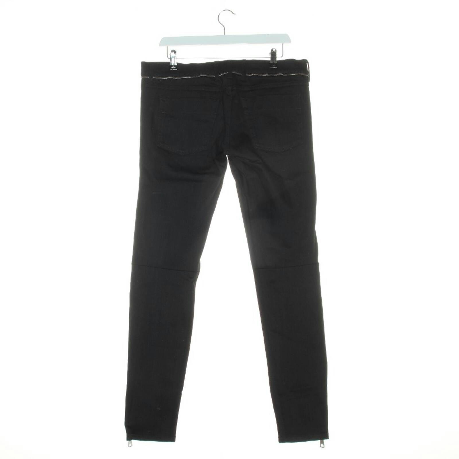 Image 2 of Skinny Jeans W48 Black in color Black | Vite EnVogue