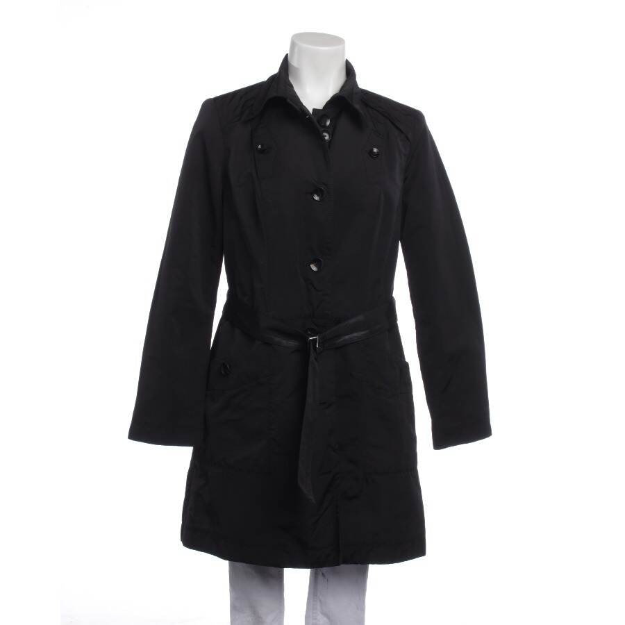 Image 1 of Mid-Season Coat 40 Black in color Black | Vite EnVogue