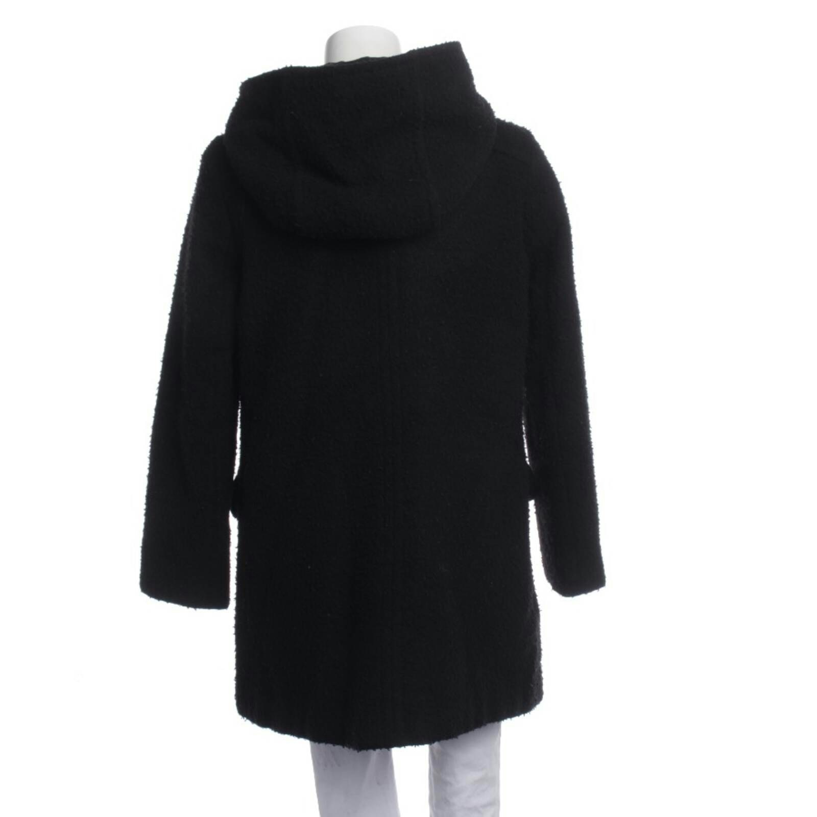 Image 1 of Mid-Season Coat 38 Black in color Black | Vite EnVogue