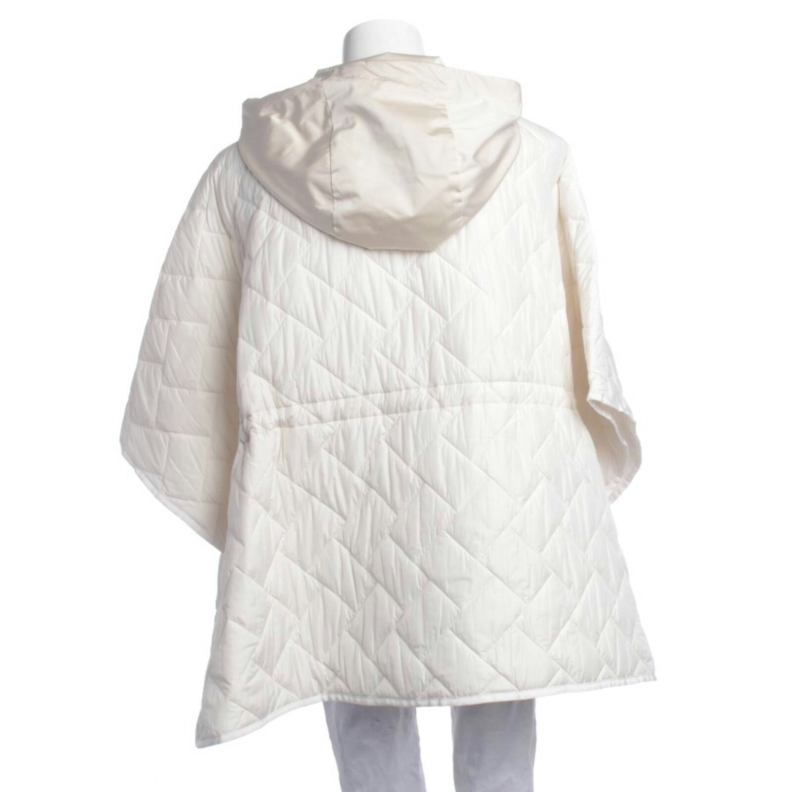 Image 2 of Mid-Season Jacket 38 Beige in color White | Vite EnVogue