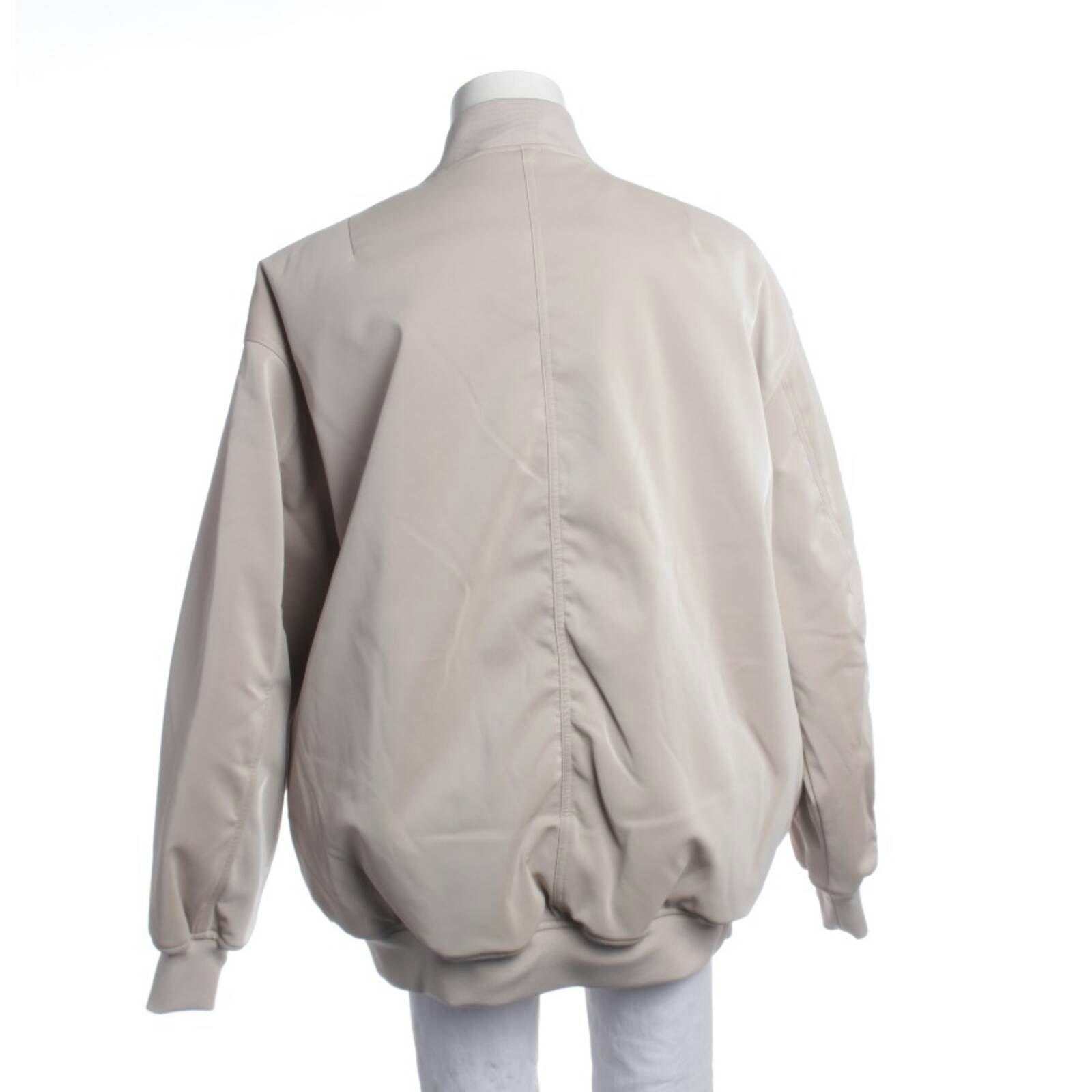 Image 2 of Mid-Season Jacket 42 Beige in color White | Vite EnVogue