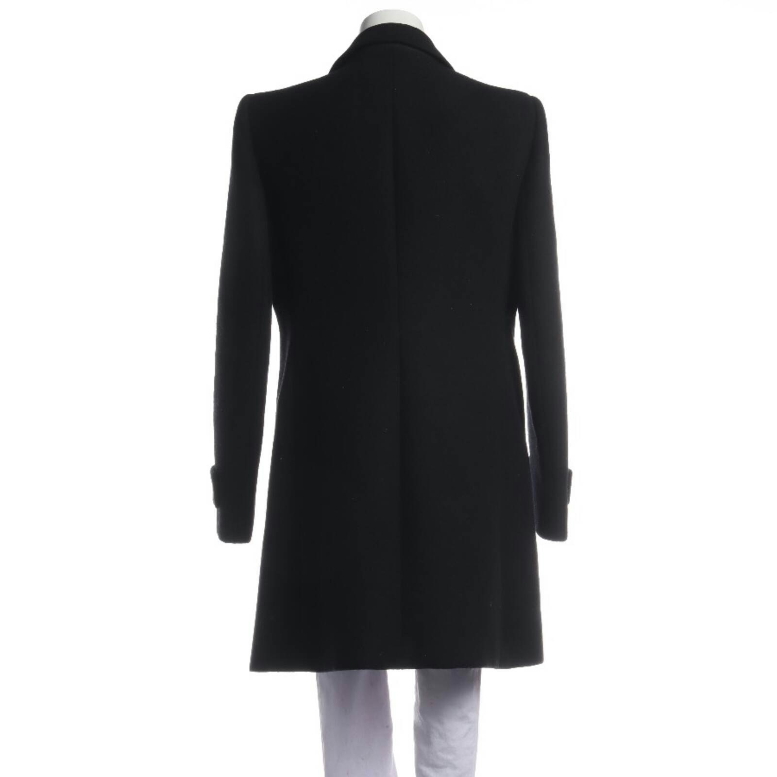 Image 2 of Mid-Season Coat 42 Black in color Black | Vite EnVogue