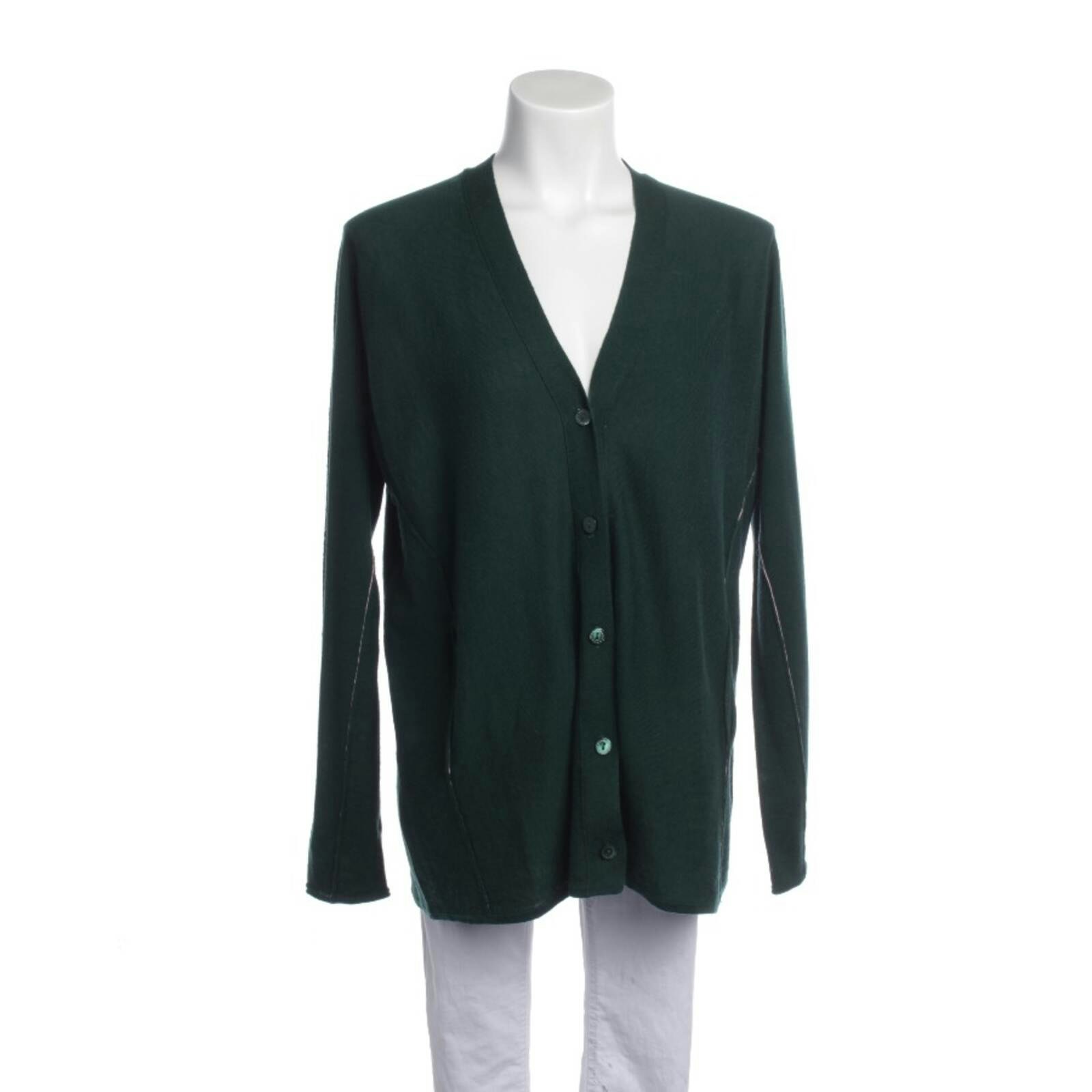 Image 1 of Cardigan 36 Dark Green in color Green | Vite EnVogue