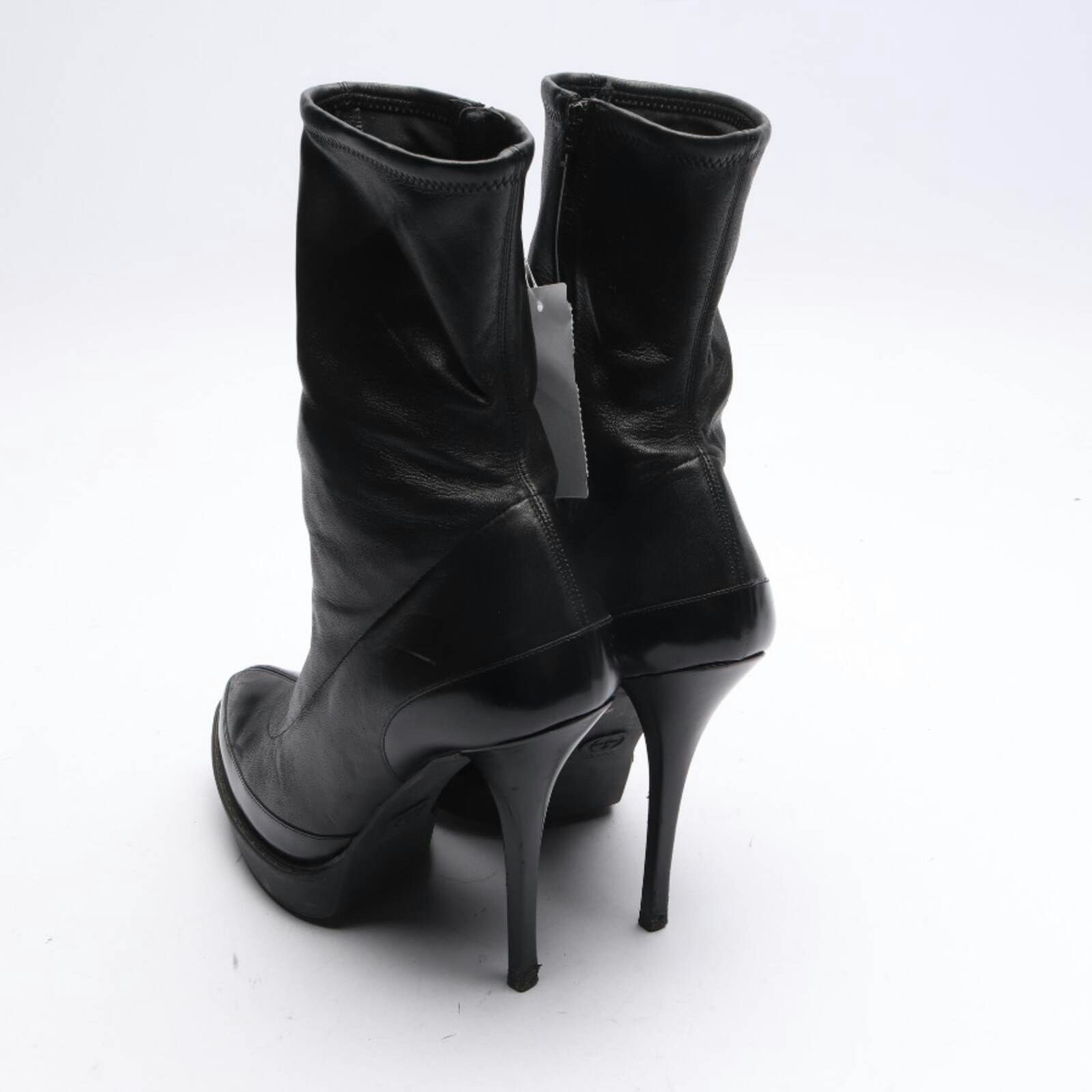 Image 2 of Ankle Boots EUR 37.5 Black in color Black | Vite EnVogue