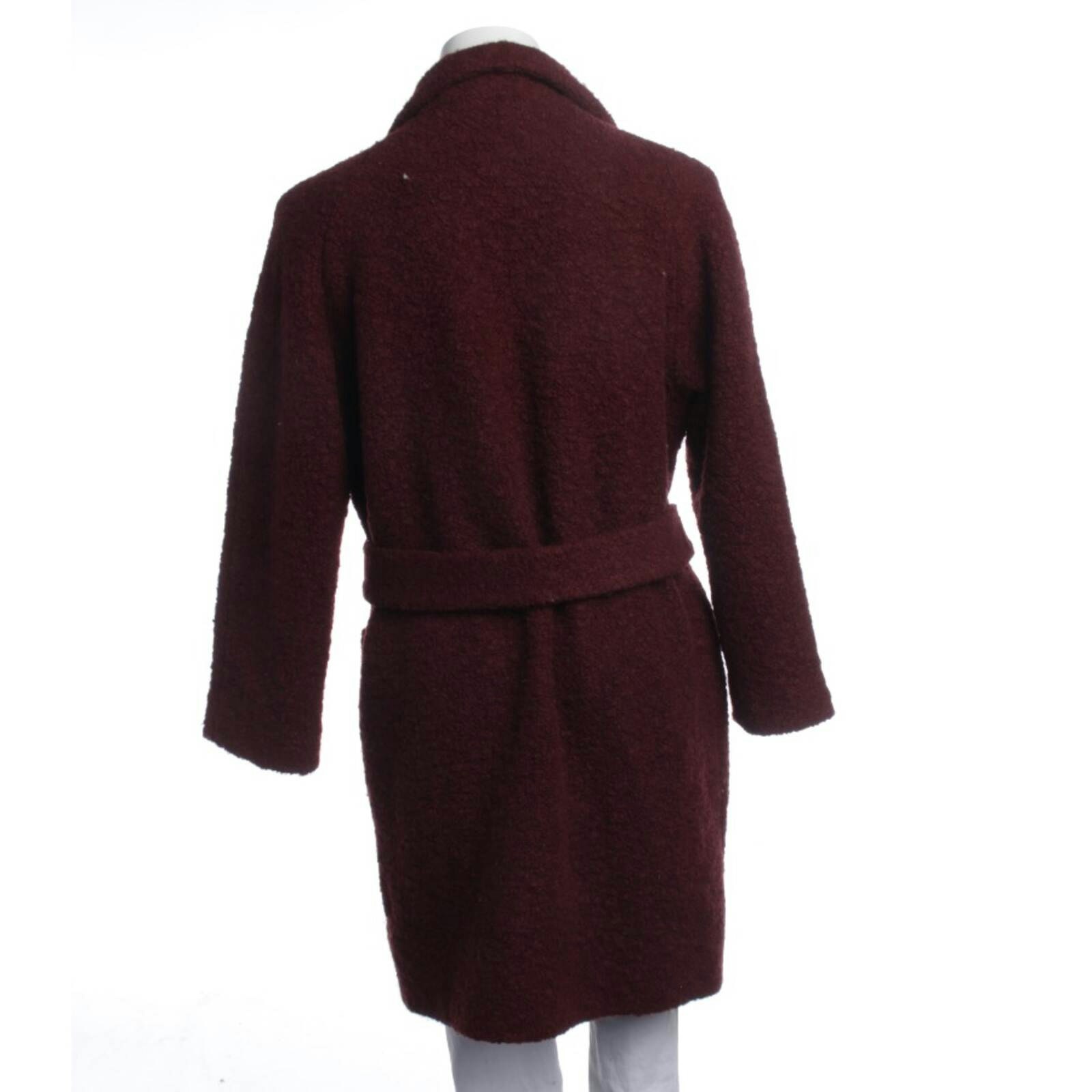 Image 2 of Mid-Season Coat S Bordeaux in color Red | Vite EnVogue