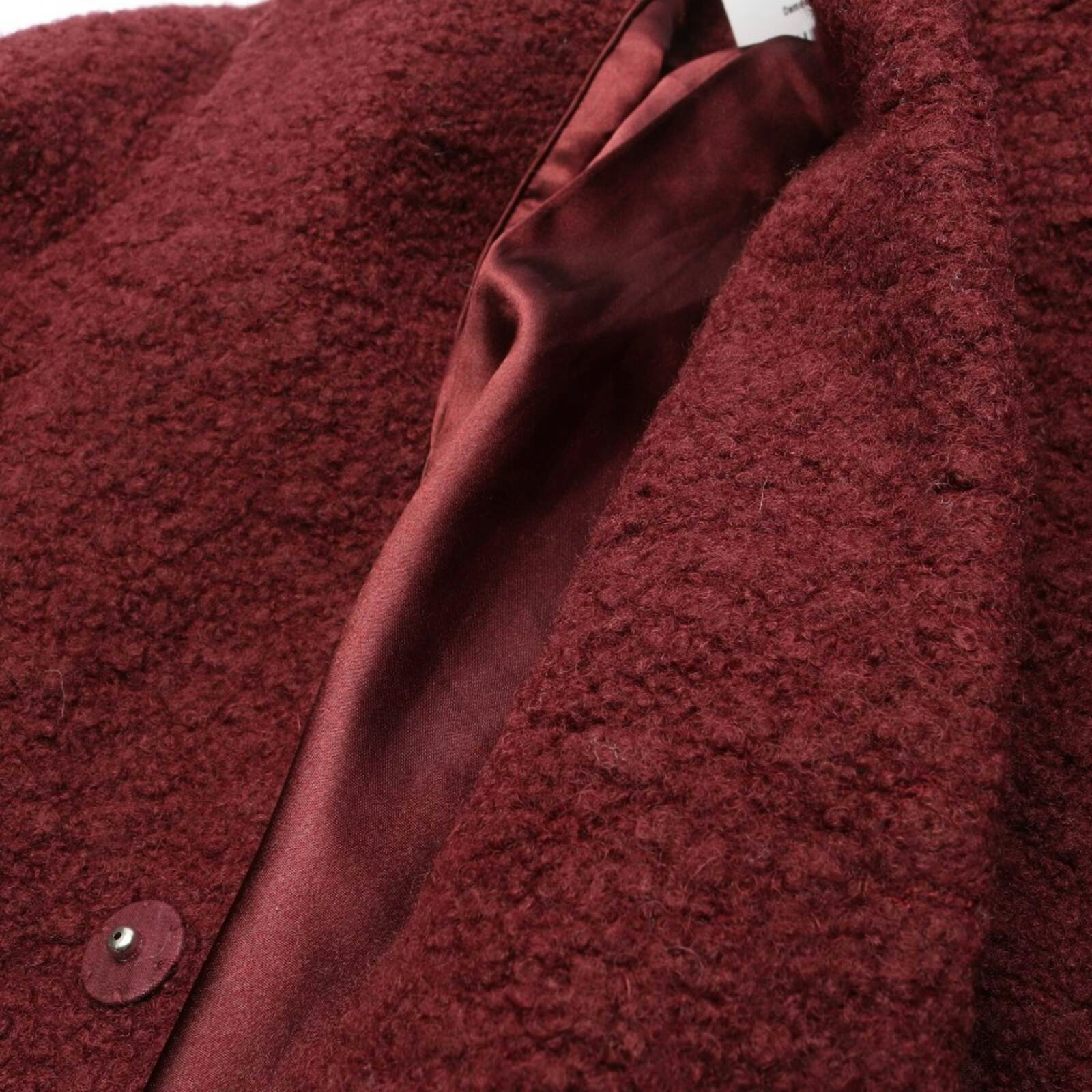 Image 3 of Mid-Season Coat S Bordeaux in color Red | Vite EnVogue