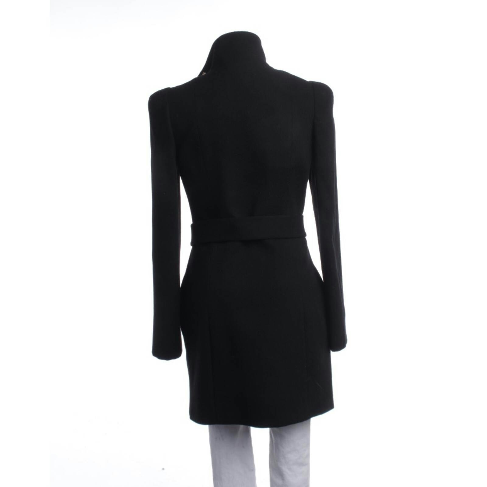 Image 2 of Mid-Season Jacket 38 Black in color Black | Vite EnVogue