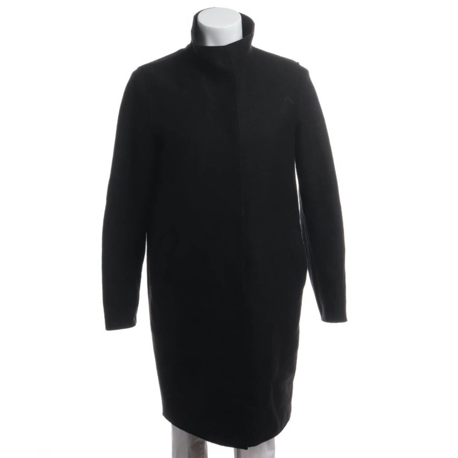 Image 1 of Mid-Season Coat 36 Black in color Black | Vite EnVogue