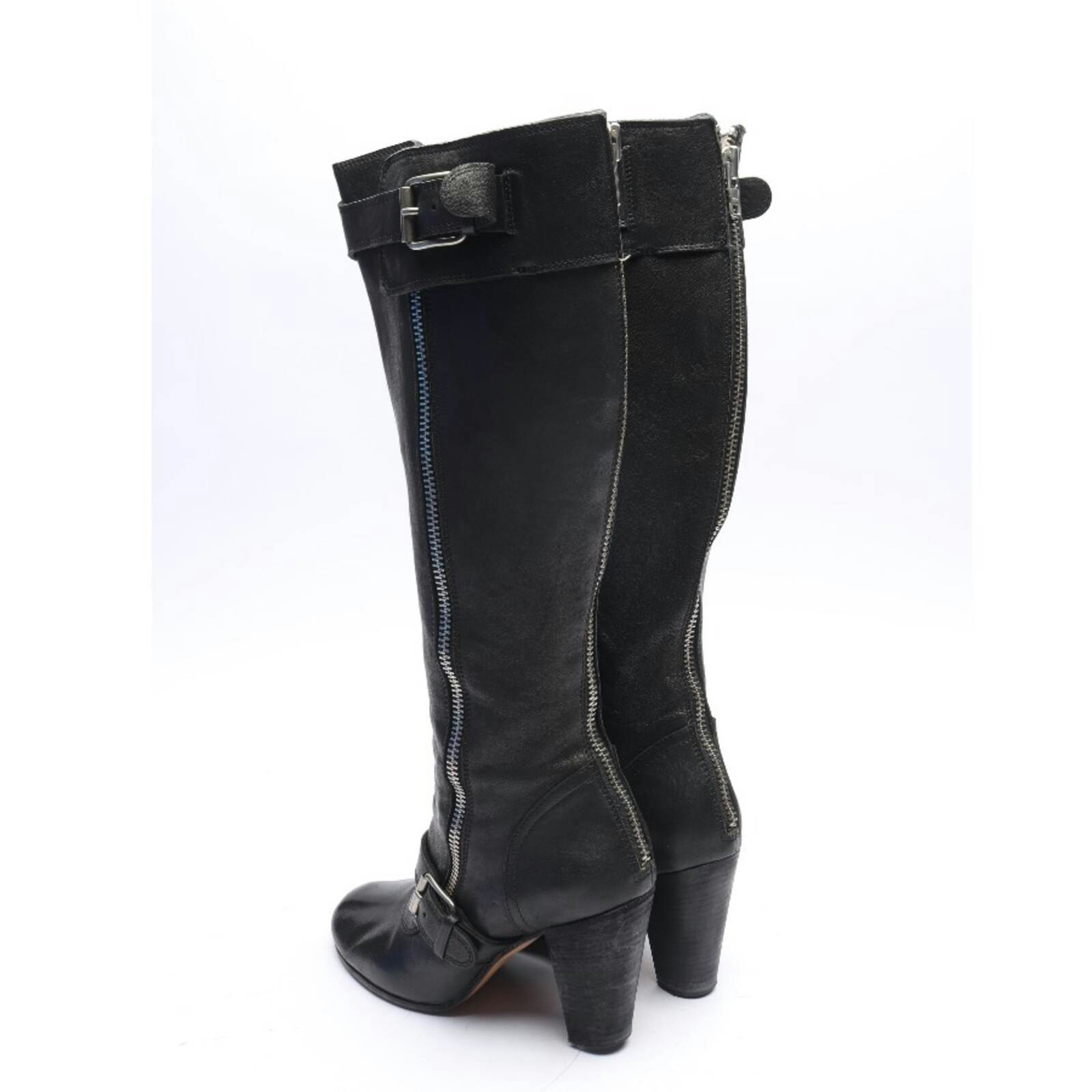 Image 2 of Boots EUR 40 Black in color Black | Vite EnVogue