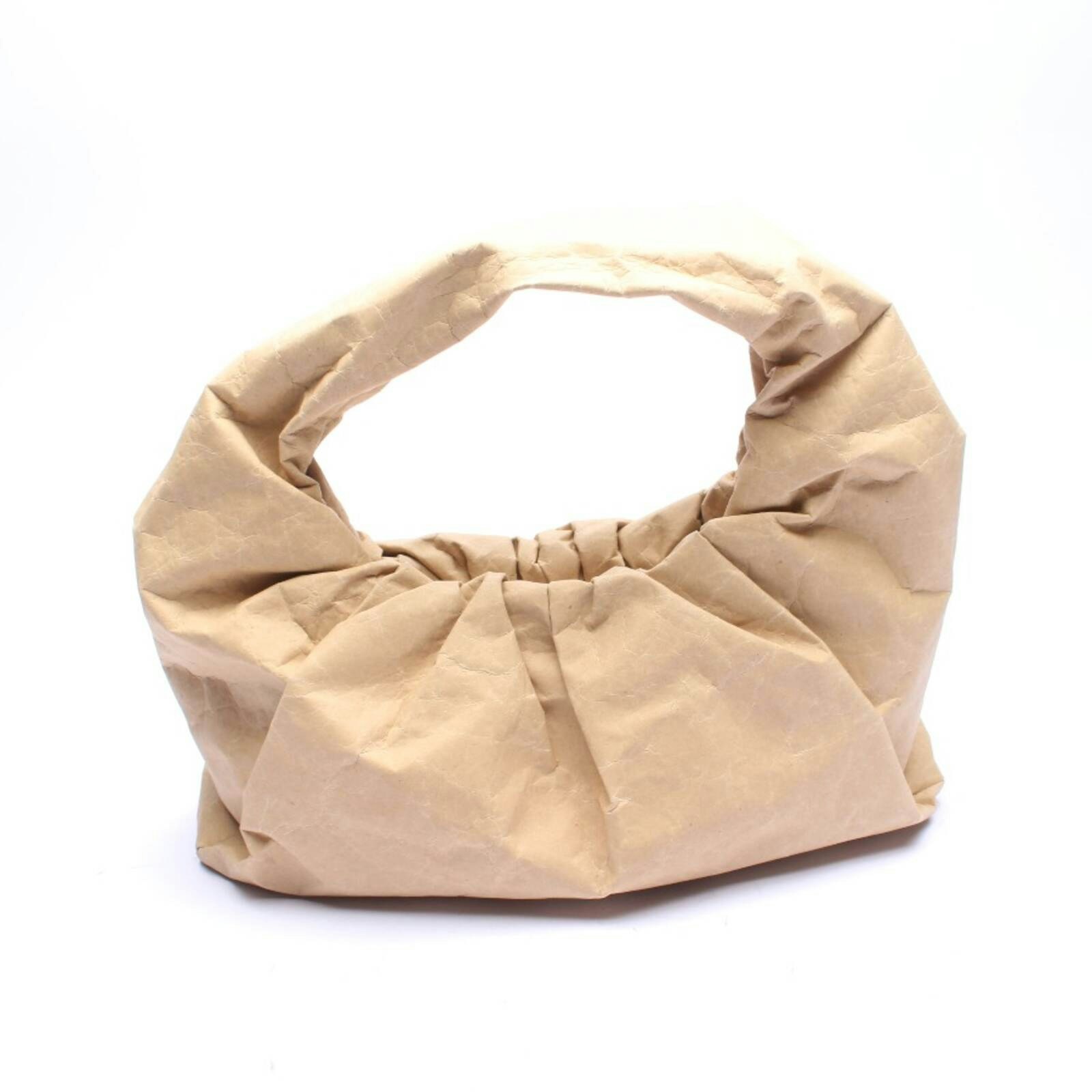 Image 1 of Shoulder Pouch Hobo Bag Light Brown in color Brown | Vite EnVogue