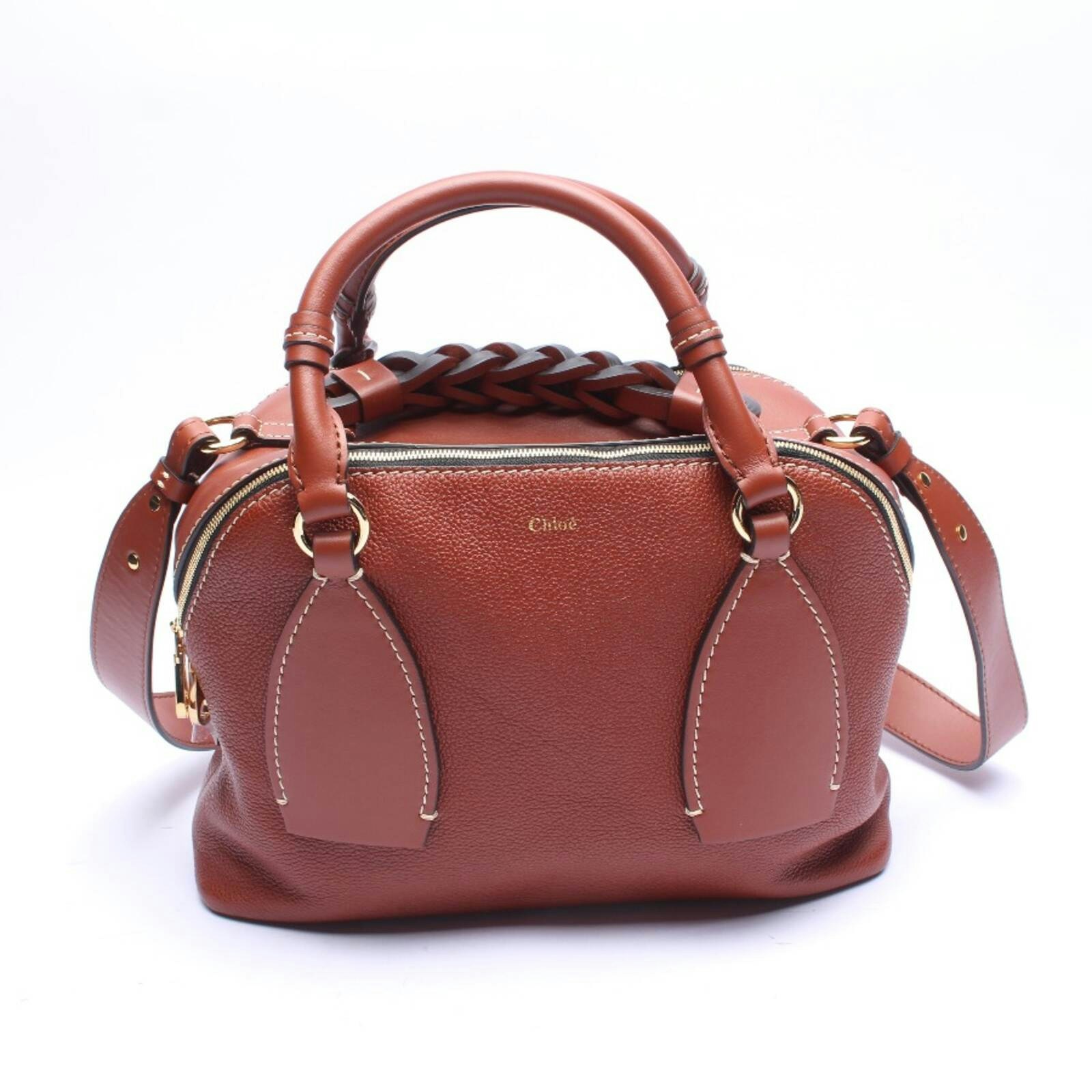 Image 1 of Daria Medium Handbag Brown in color Brown | Vite EnVogue