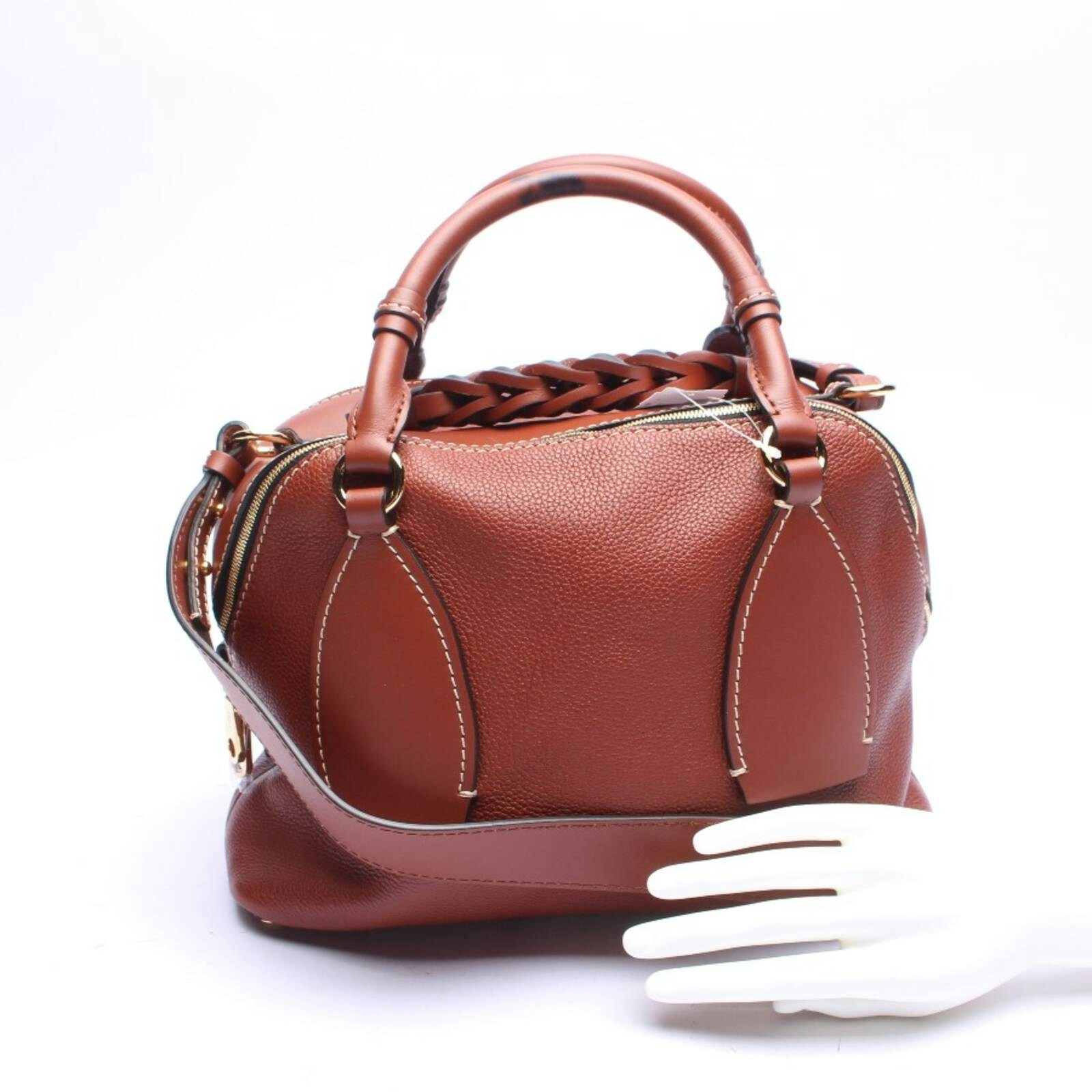 Image 2 of Daria Medium Handbag Brown in color Brown | Vite EnVogue