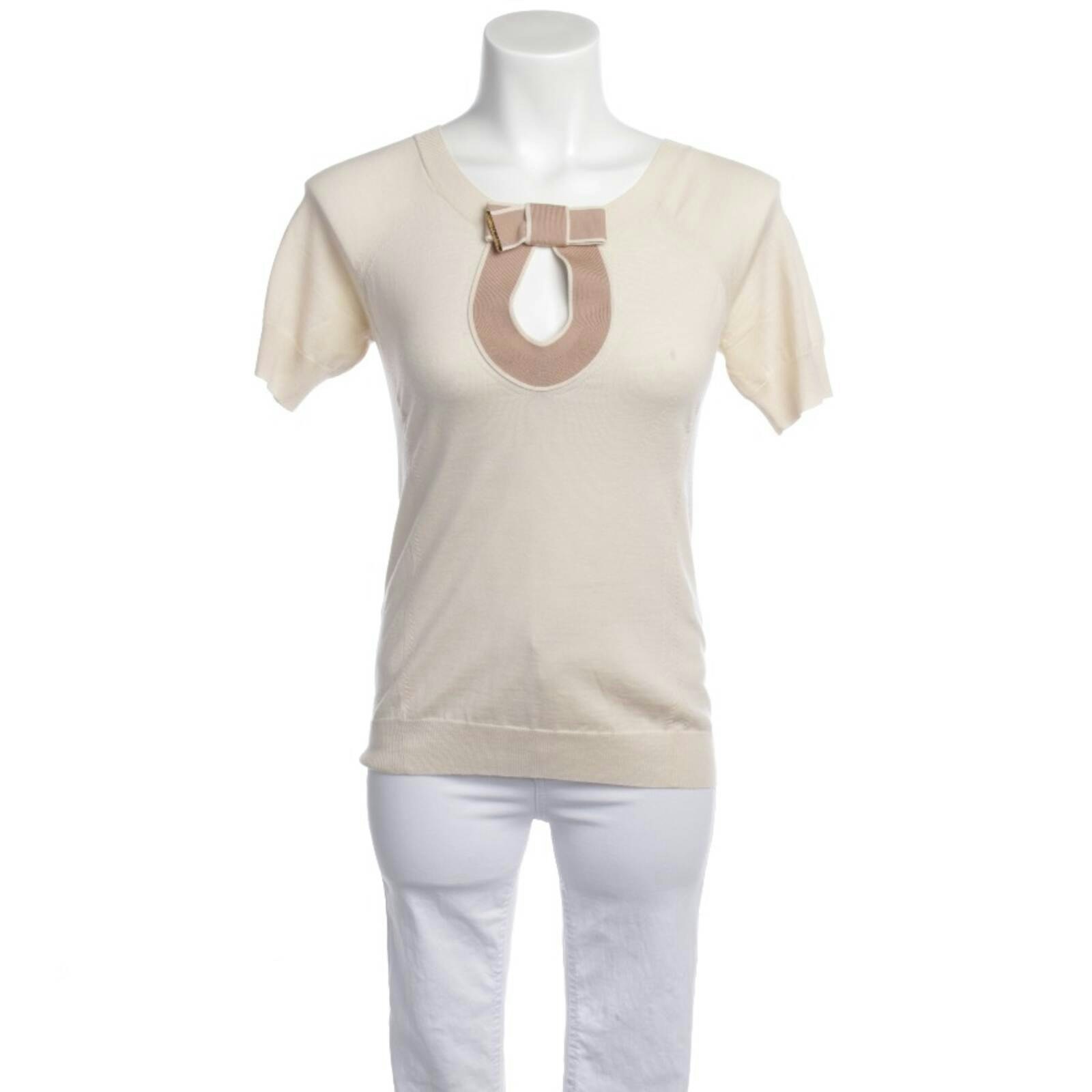 Image 1 of Shirt S Beige in color White | Vite EnVogue