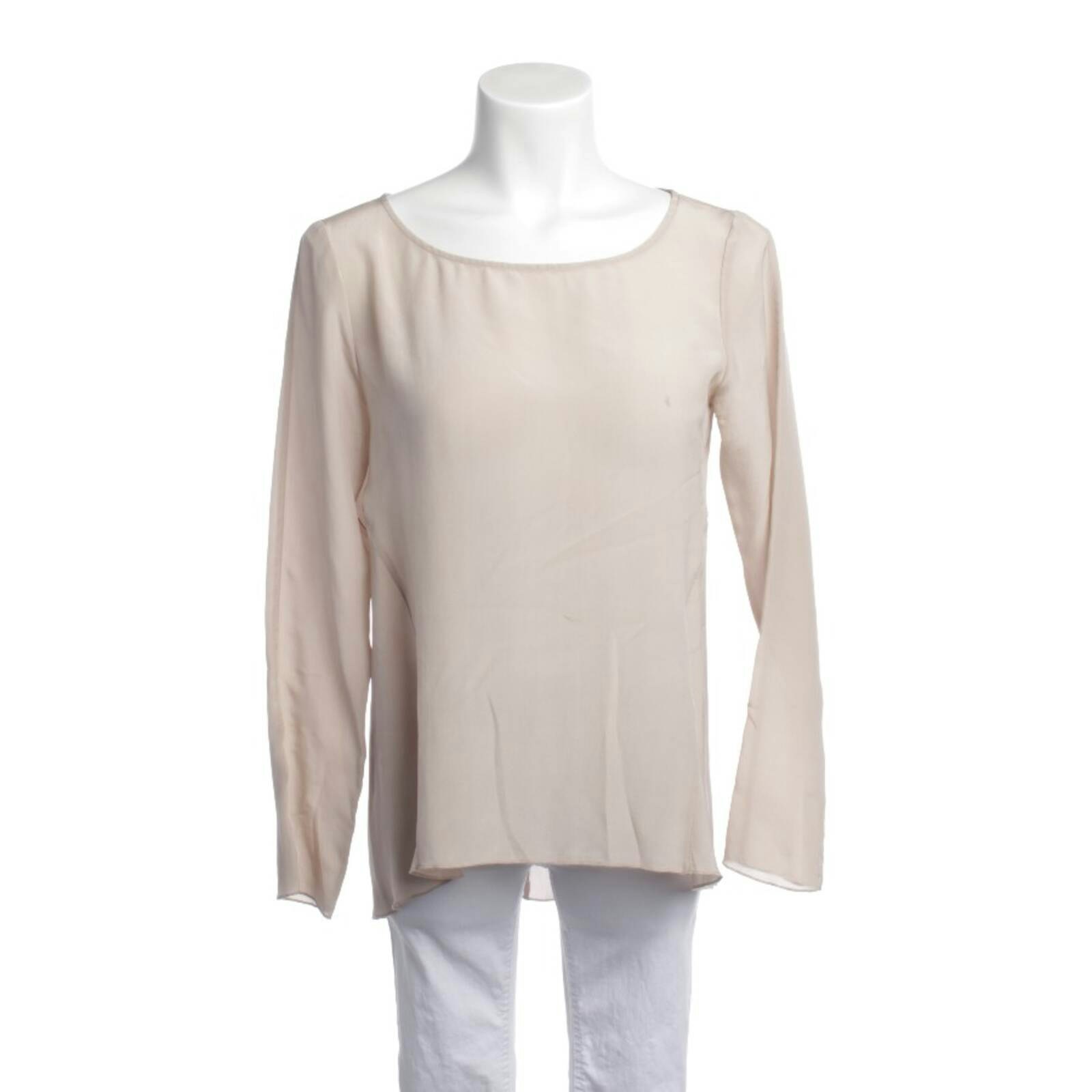 Image 1 of Long Sleeve Shirt 36 Beige in color White | Vite EnVogue