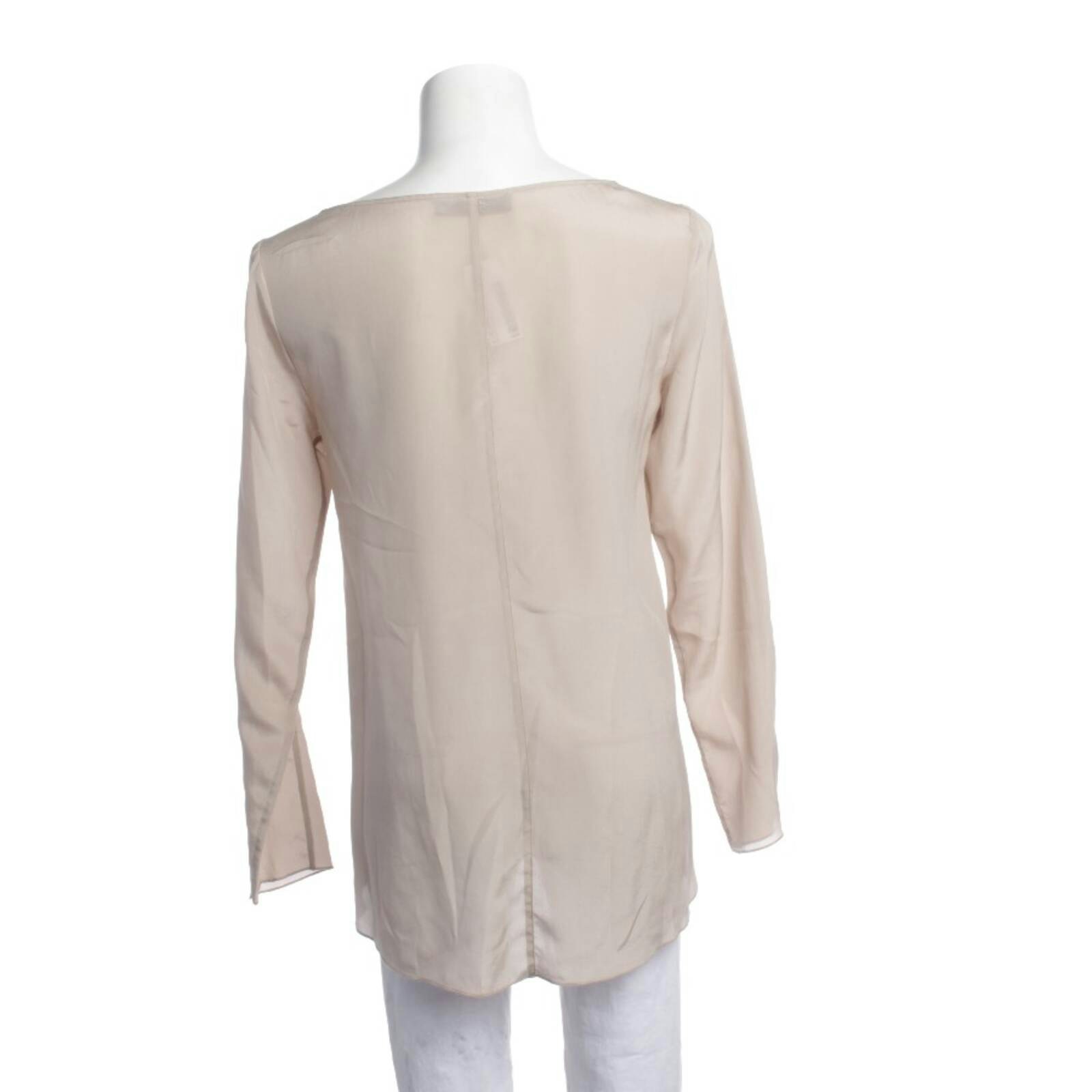 Image 2 of Long Sleeve Shirt 36 Beige in color White | Vite EnVogue